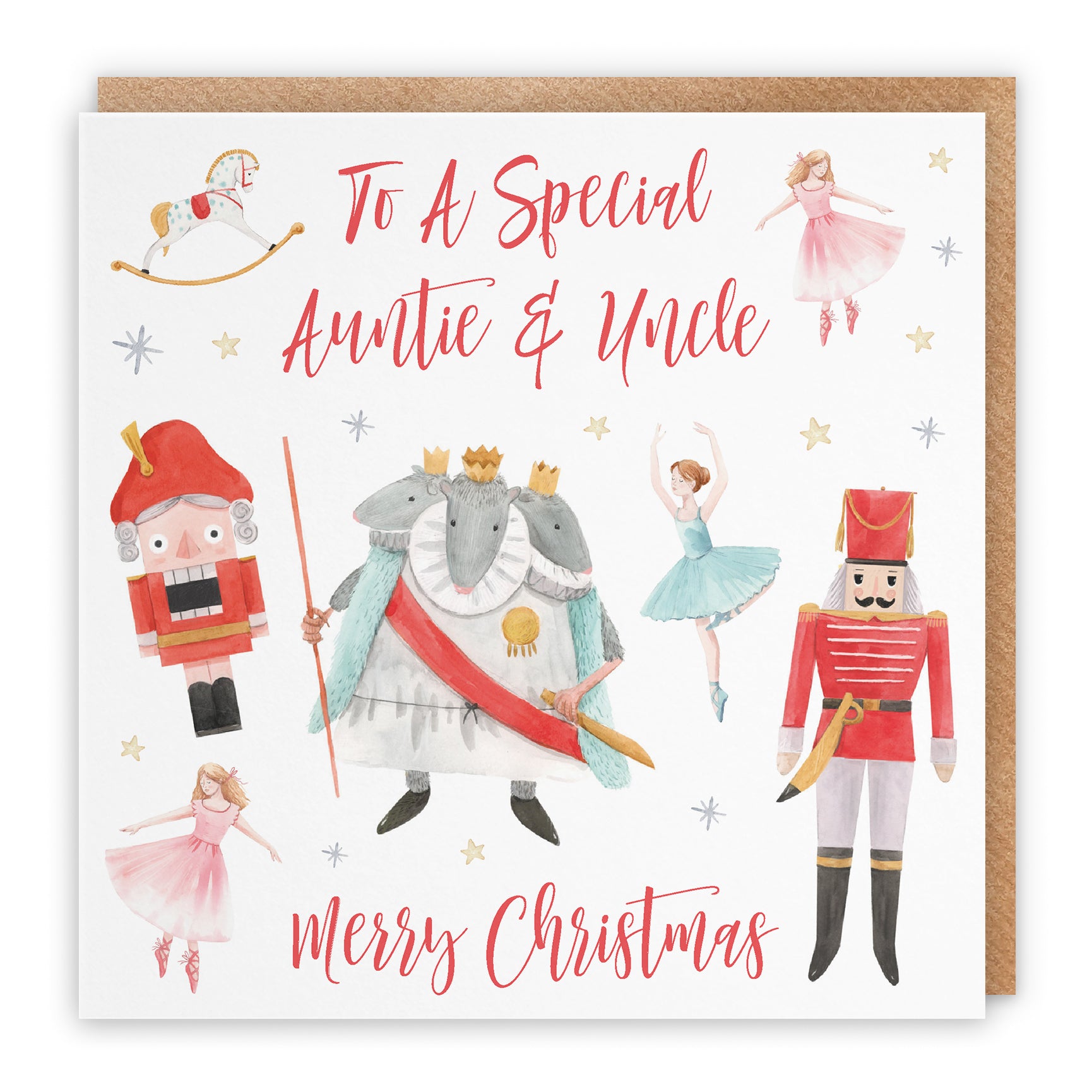 auntie and uncle christmas card merry christmas happy xmas
