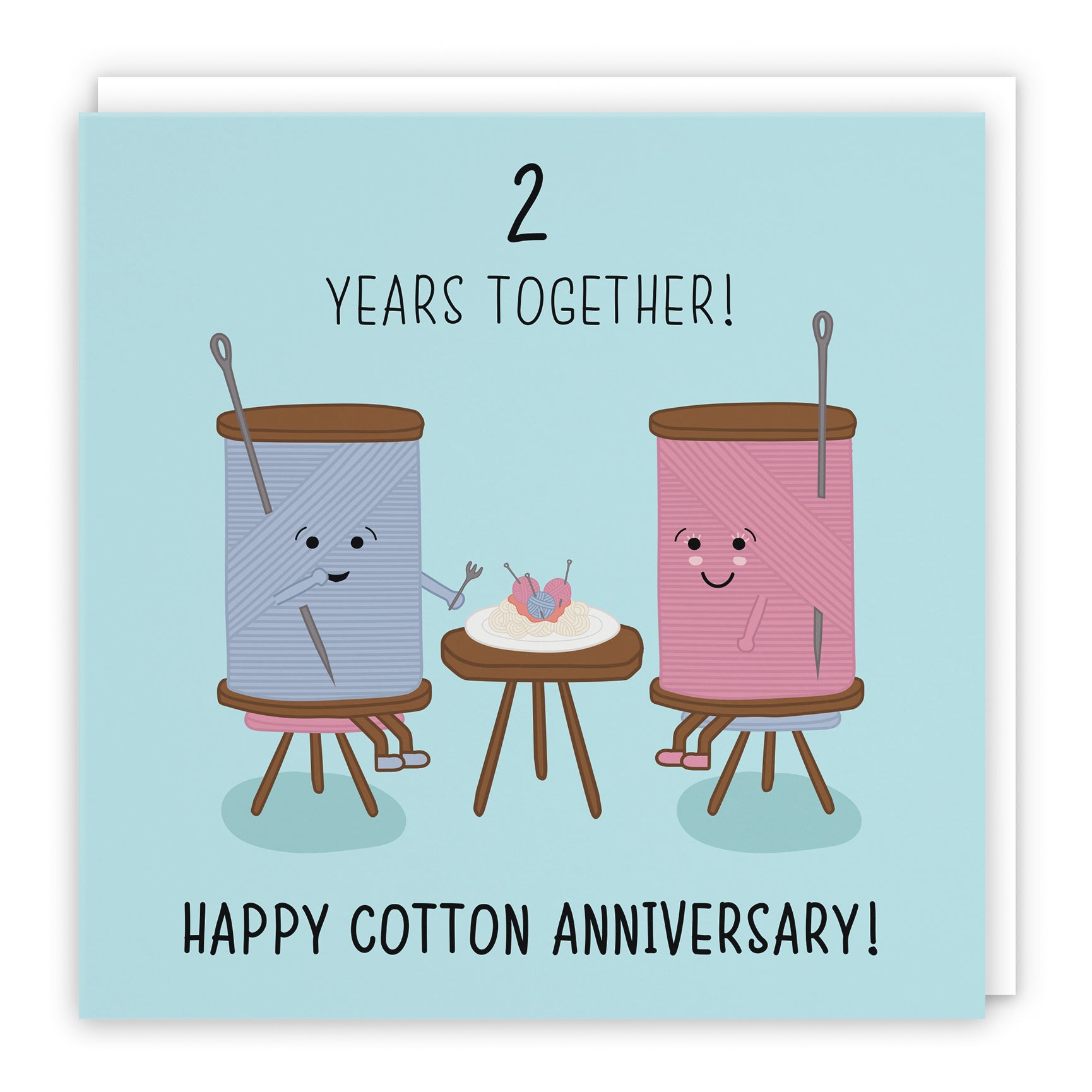 2nd Anniversary Cards - Cotton Anniversary