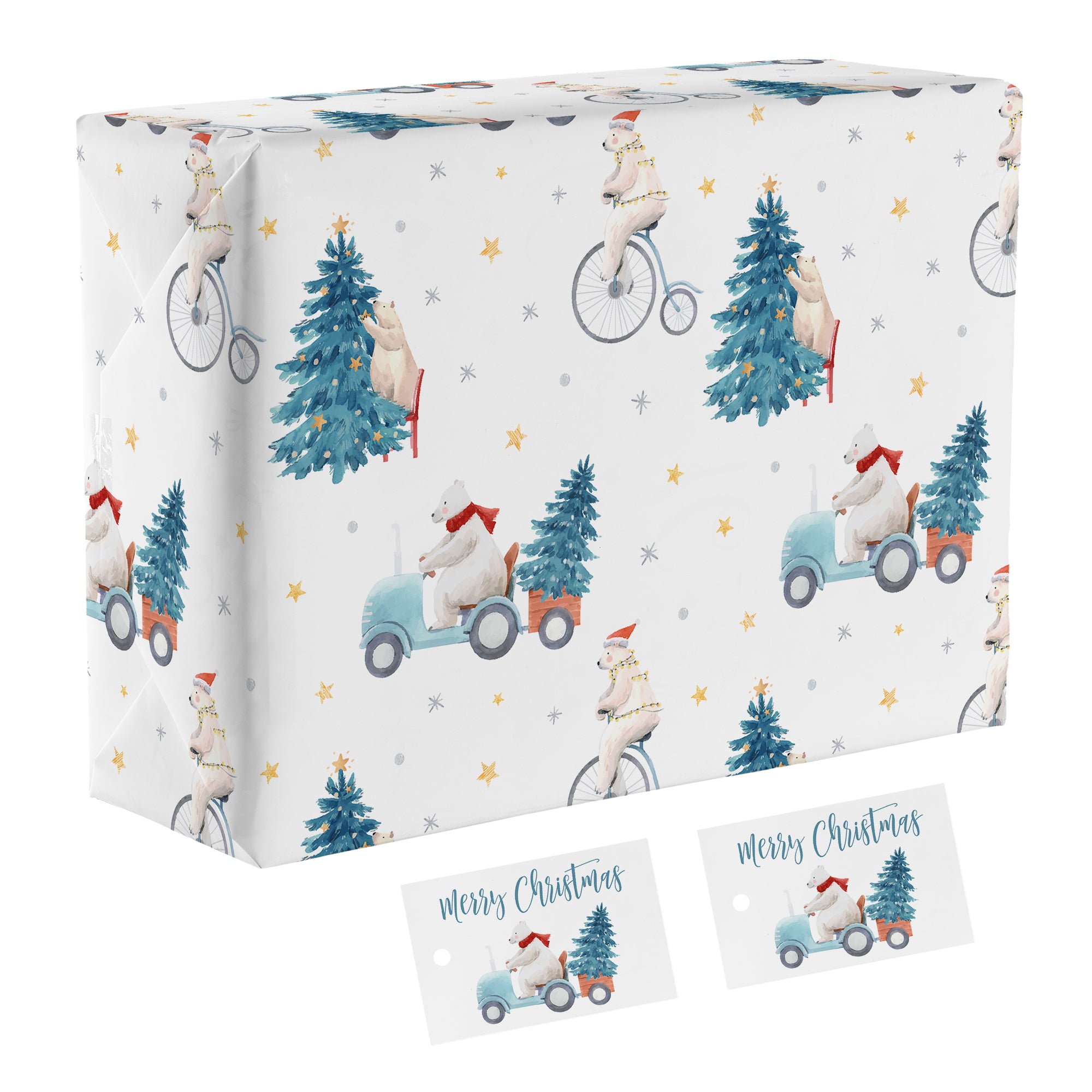 Christmas Gift Wrap - Wrapping Paper And Gift Tags