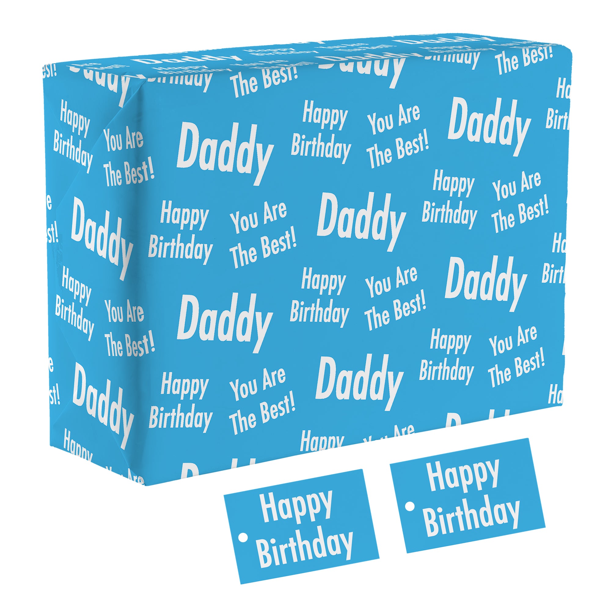 Dad Birthday Gift Wrap