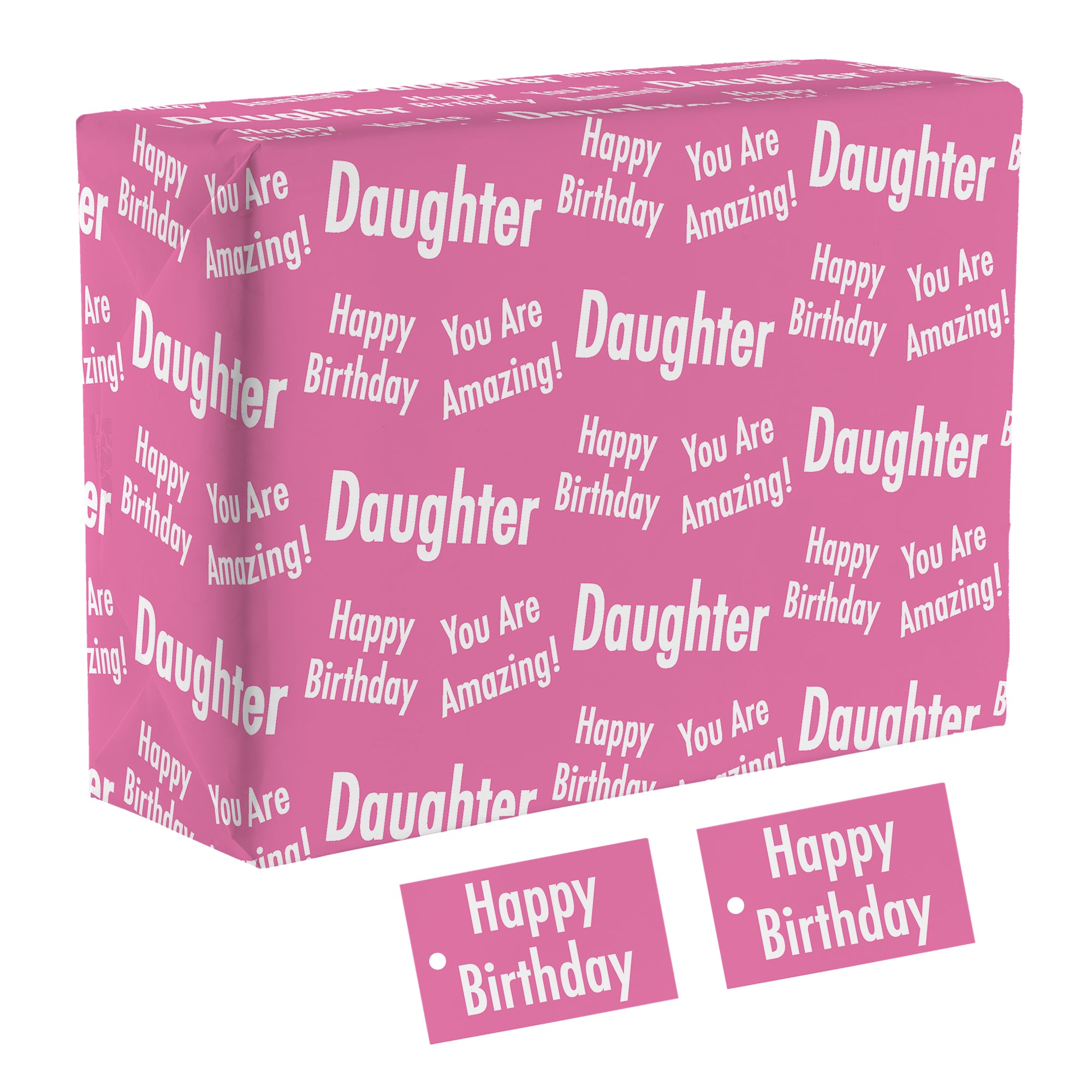 Daughter Birthday Wrapping Paper
