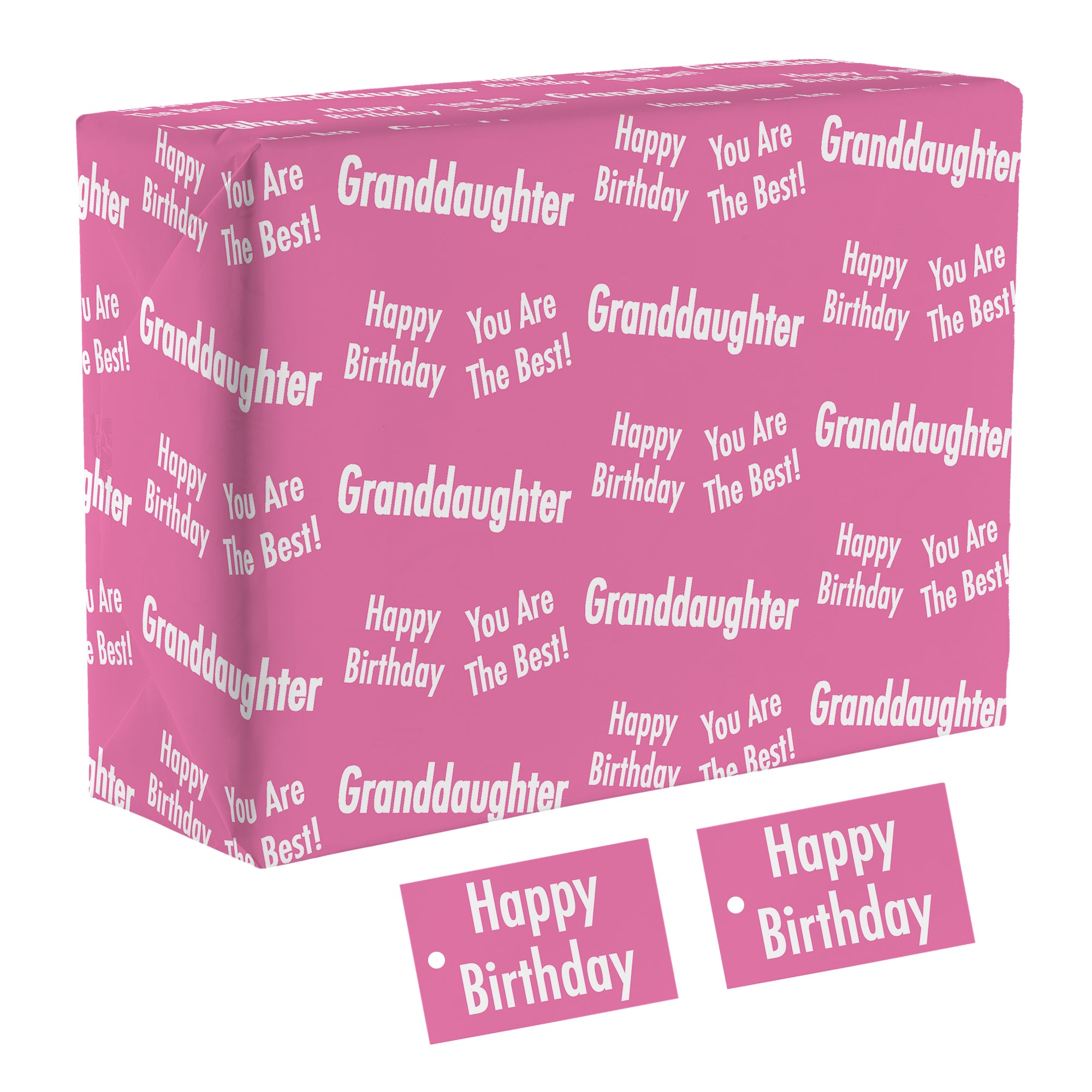 Granddaughter Birthday Gift Wrap