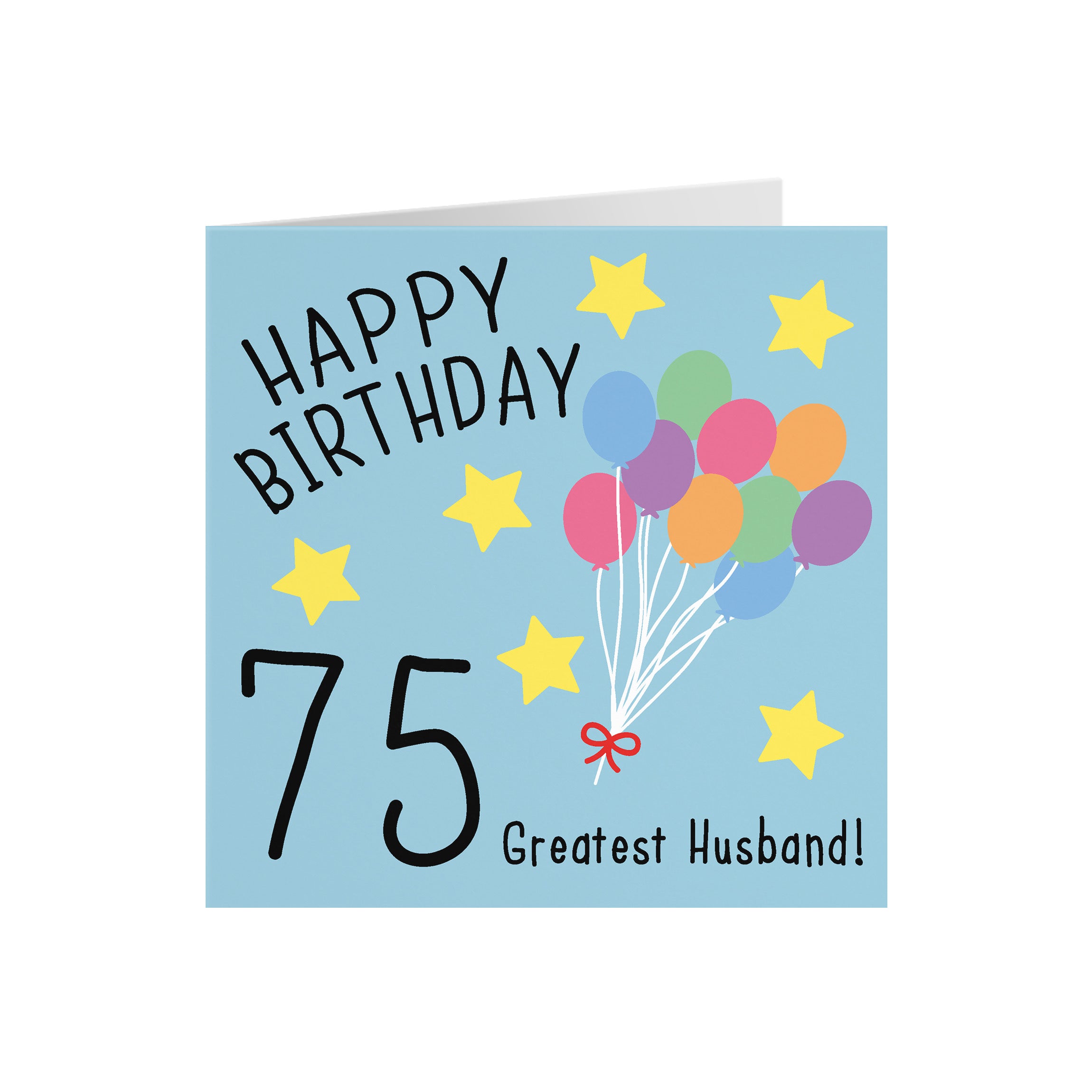 75th Husband Birthday Card Original - Default Title (5056408100830)