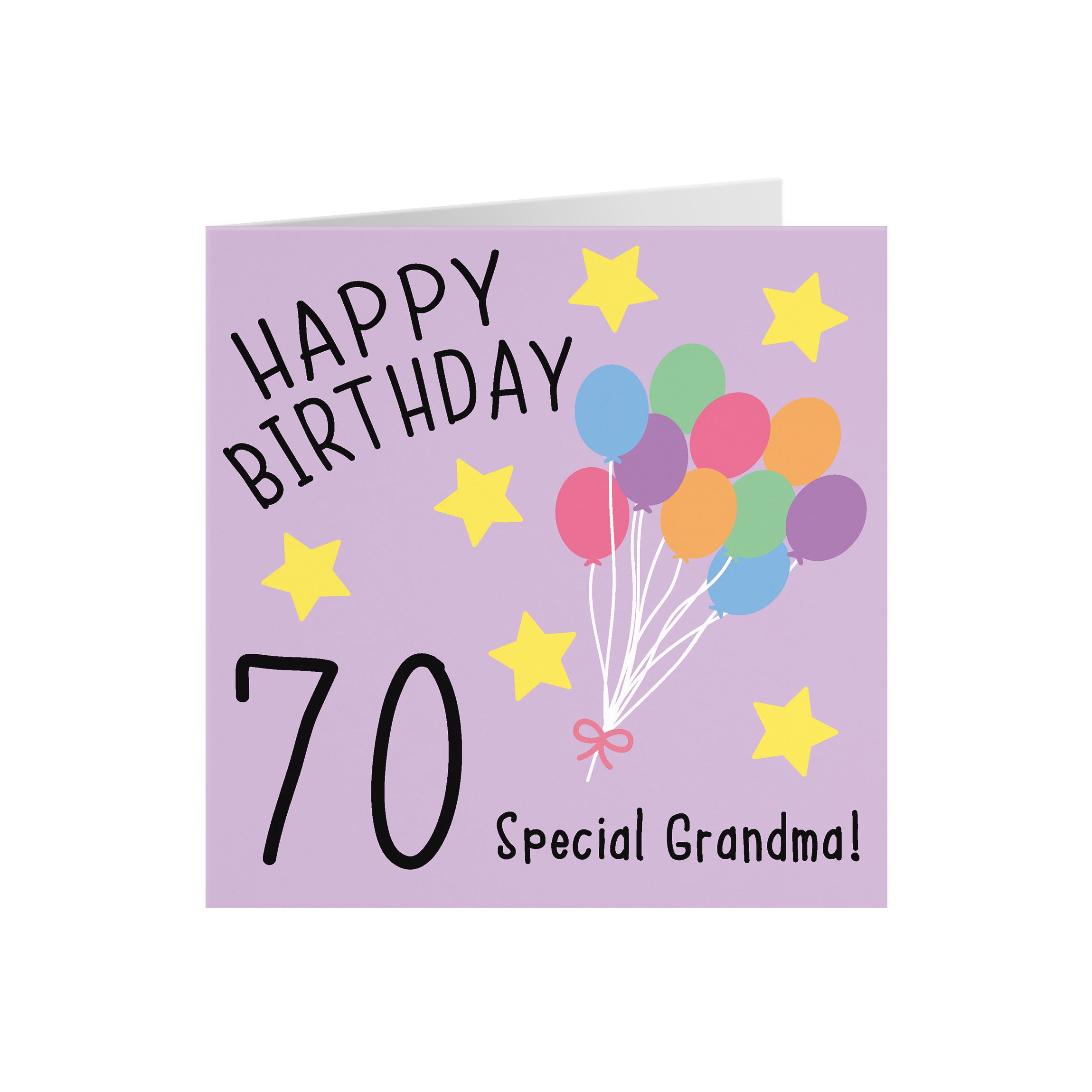 70th Grandma Birthday Card Original - Default Title (5056408101370)