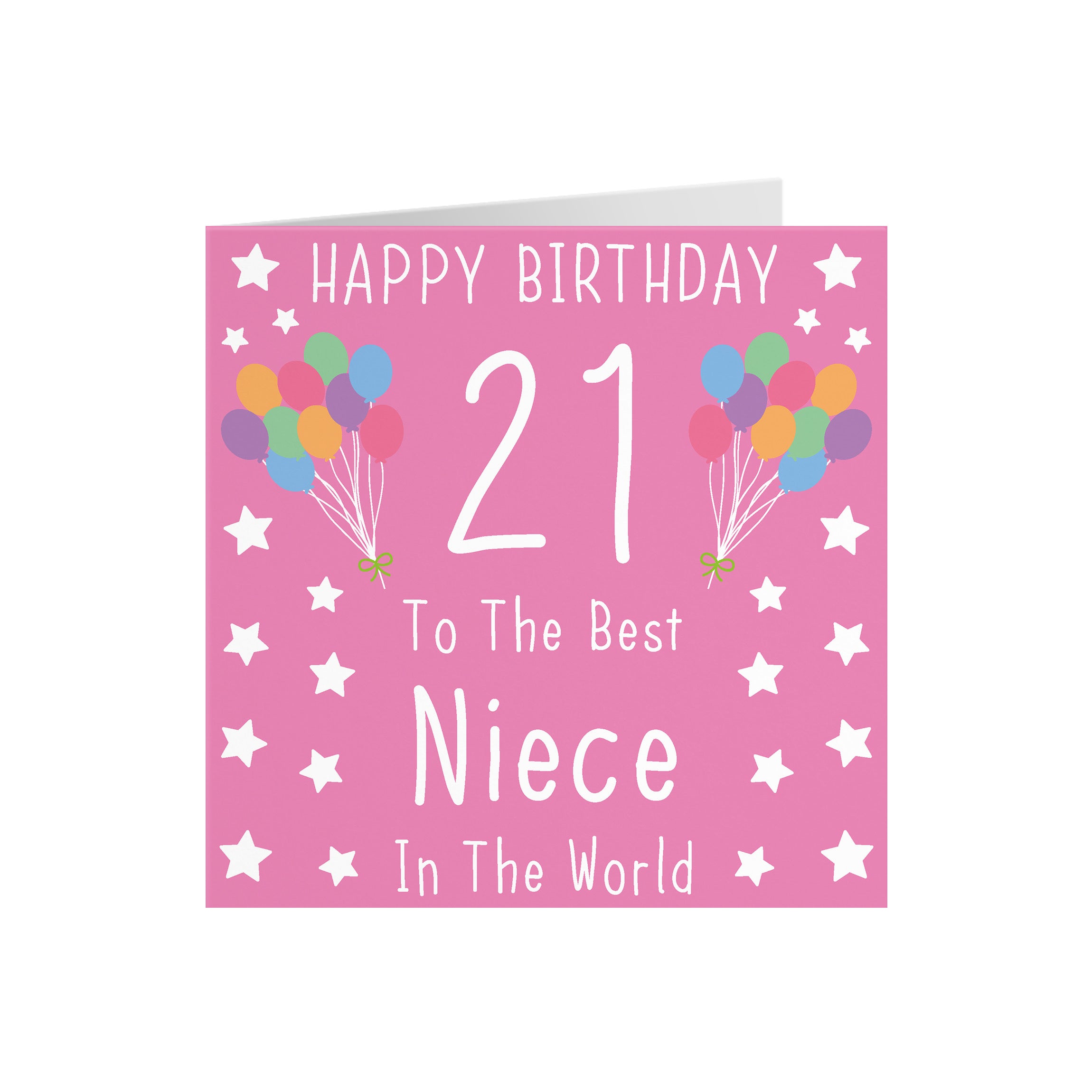 21st Niece Birthday Card Iconic - Default Title (5056408101998)