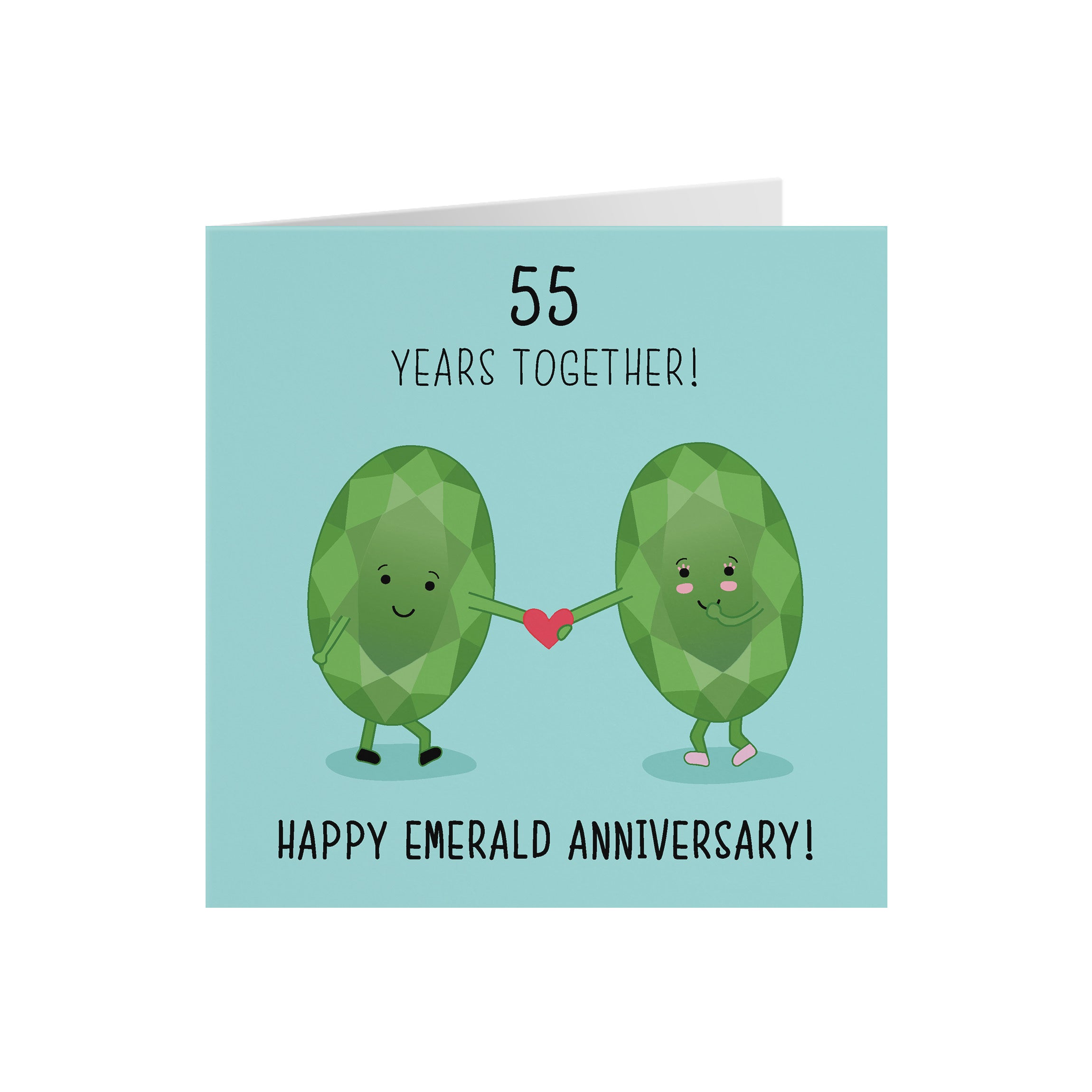 55th Anniversary Card Emerald Crystal Iconic - Default Title (5056408102841)