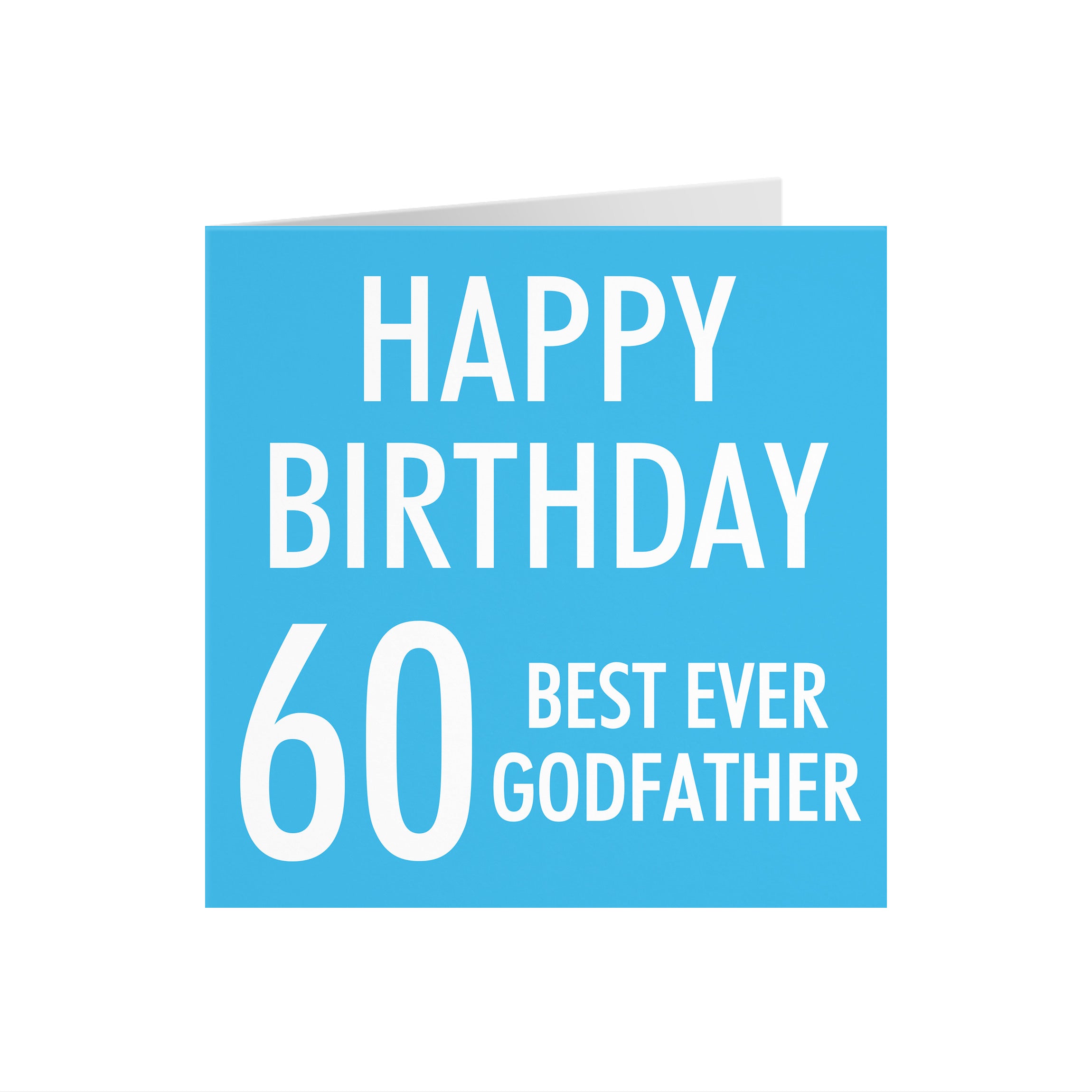 60th Godfather Birthday Card Urban Colour - Default Title (5056408108775)