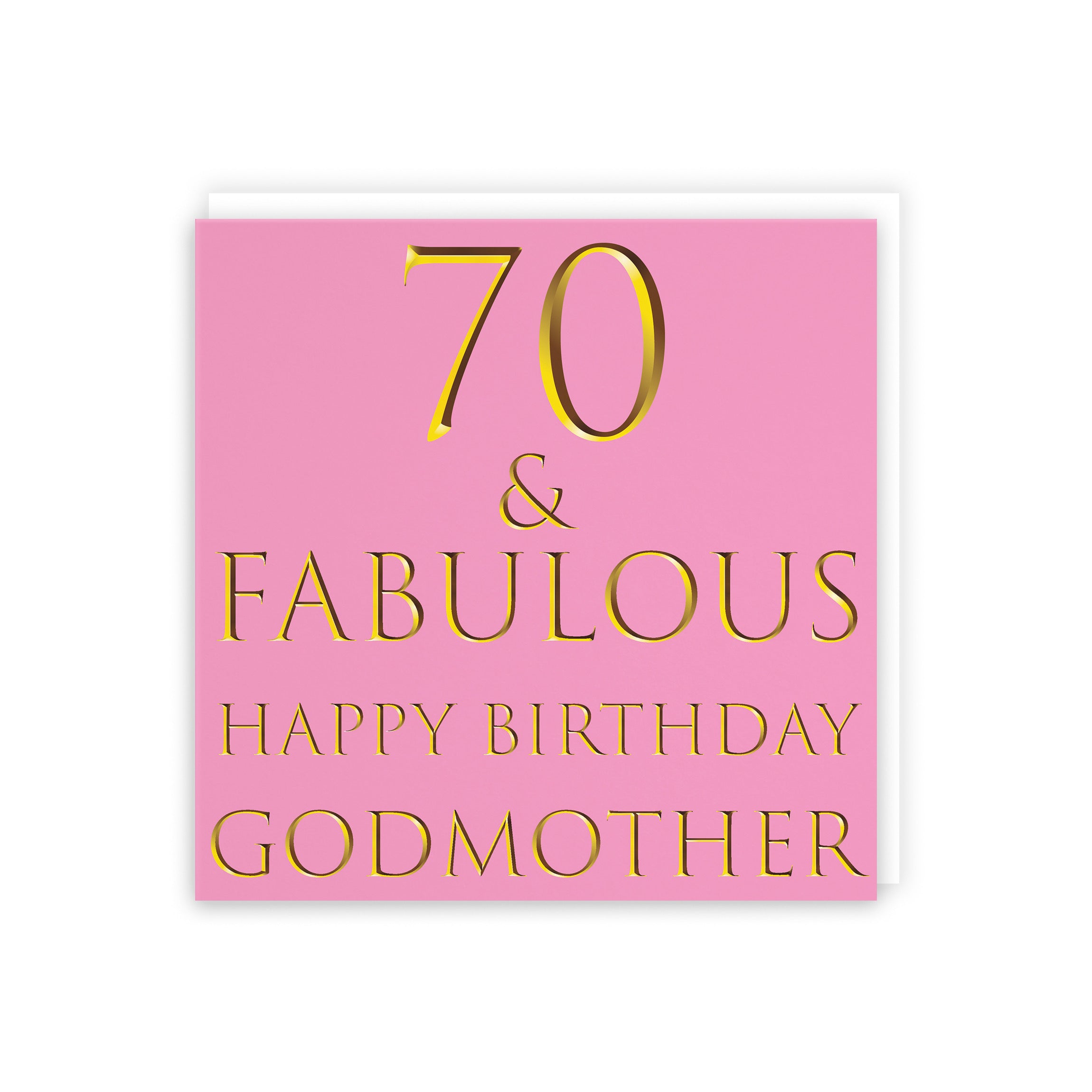 70th Godmother Birthday Card Still Totally Fabulous - Default Title (5056408108805)