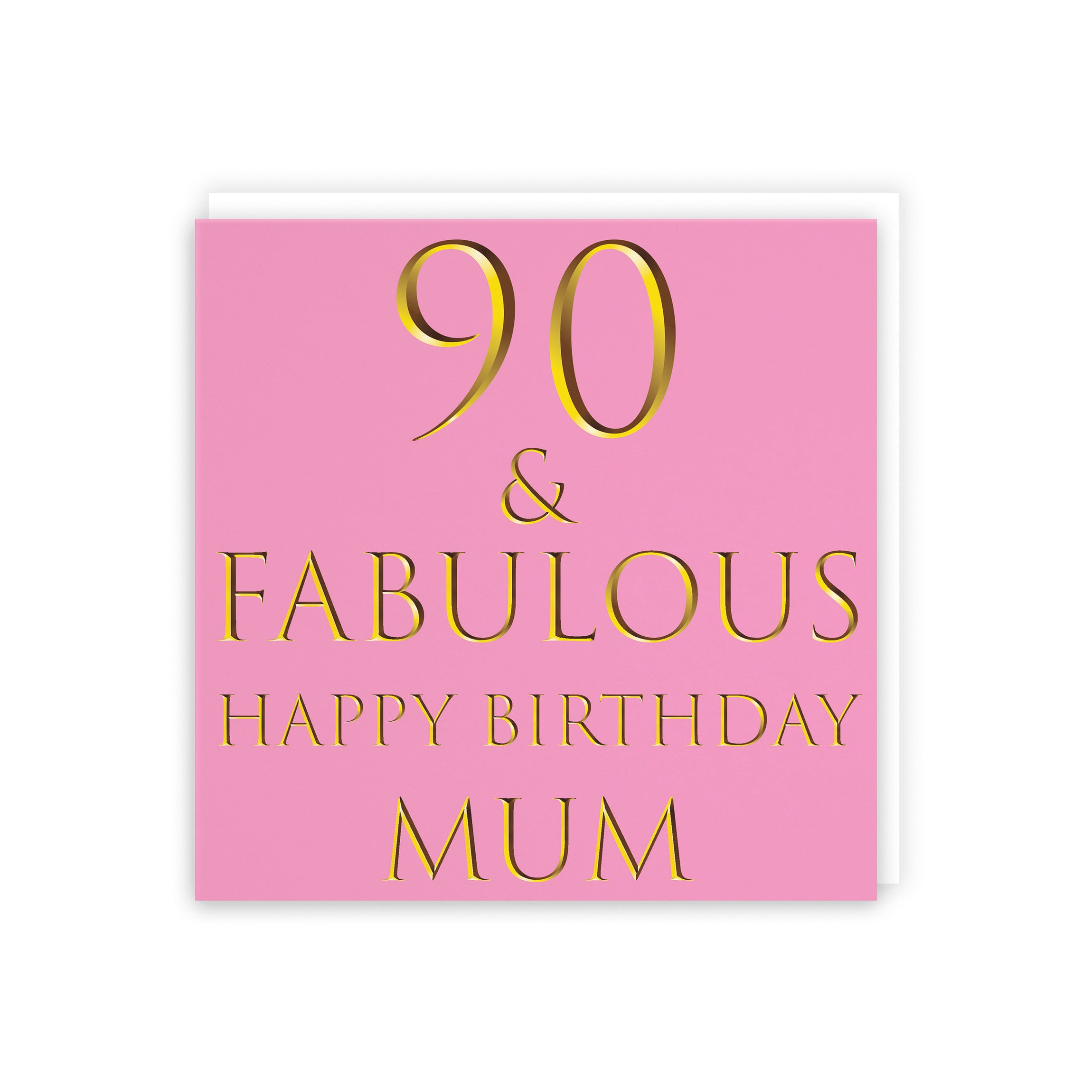 90th Mum Birthday Card Still Totally Fabulous - Default Title (5056408108980)