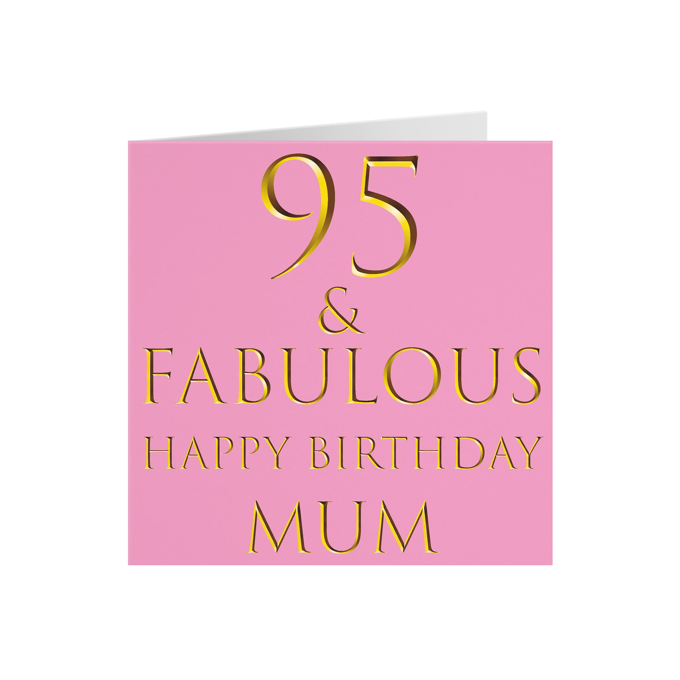 95th Mum Birthday Card Still Totally Fabulous - Default Title (5056408113090)