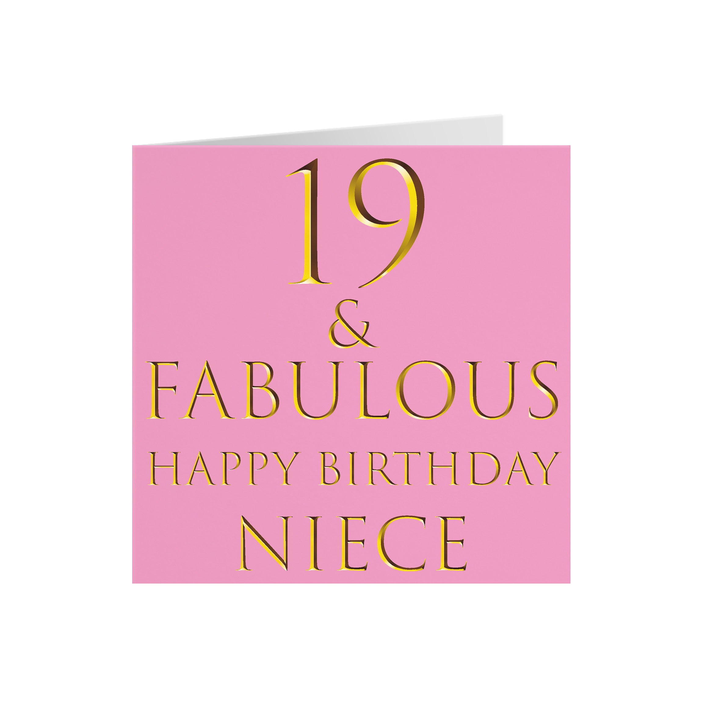 19th Niece Birthday Card Still Totally Fabulous - Default Title (5056408113120)