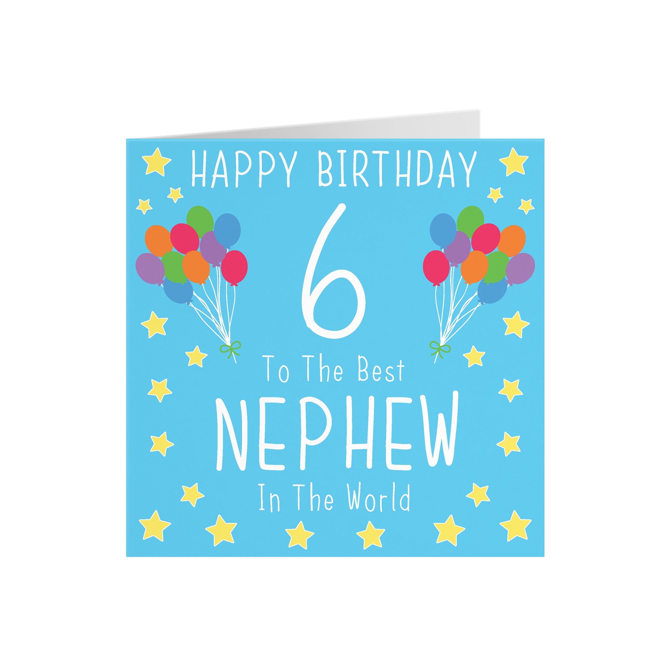 6th Nephew Birthday Card Iconic - Default Title (5056408114349)