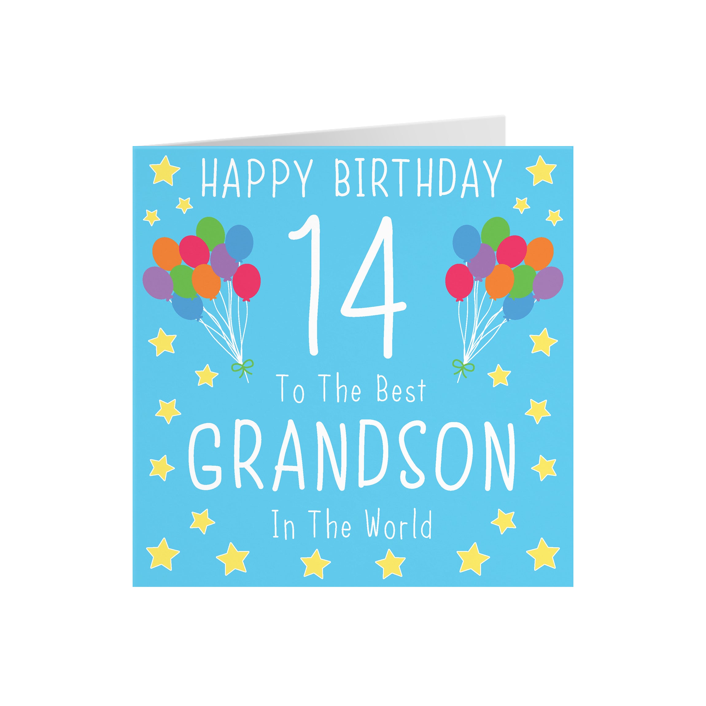 14th Grandson Birthday Card Iconic - Default Title (5056408114363)