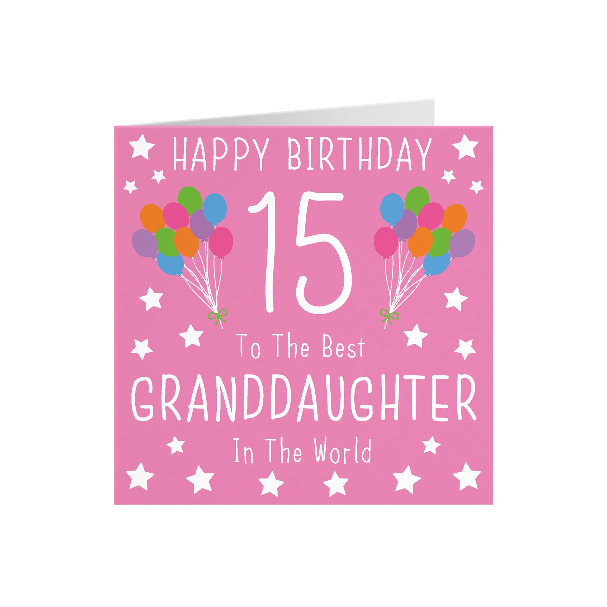 15th Granddaughter Birthday Card Iconic - Default Title (5056408114646)