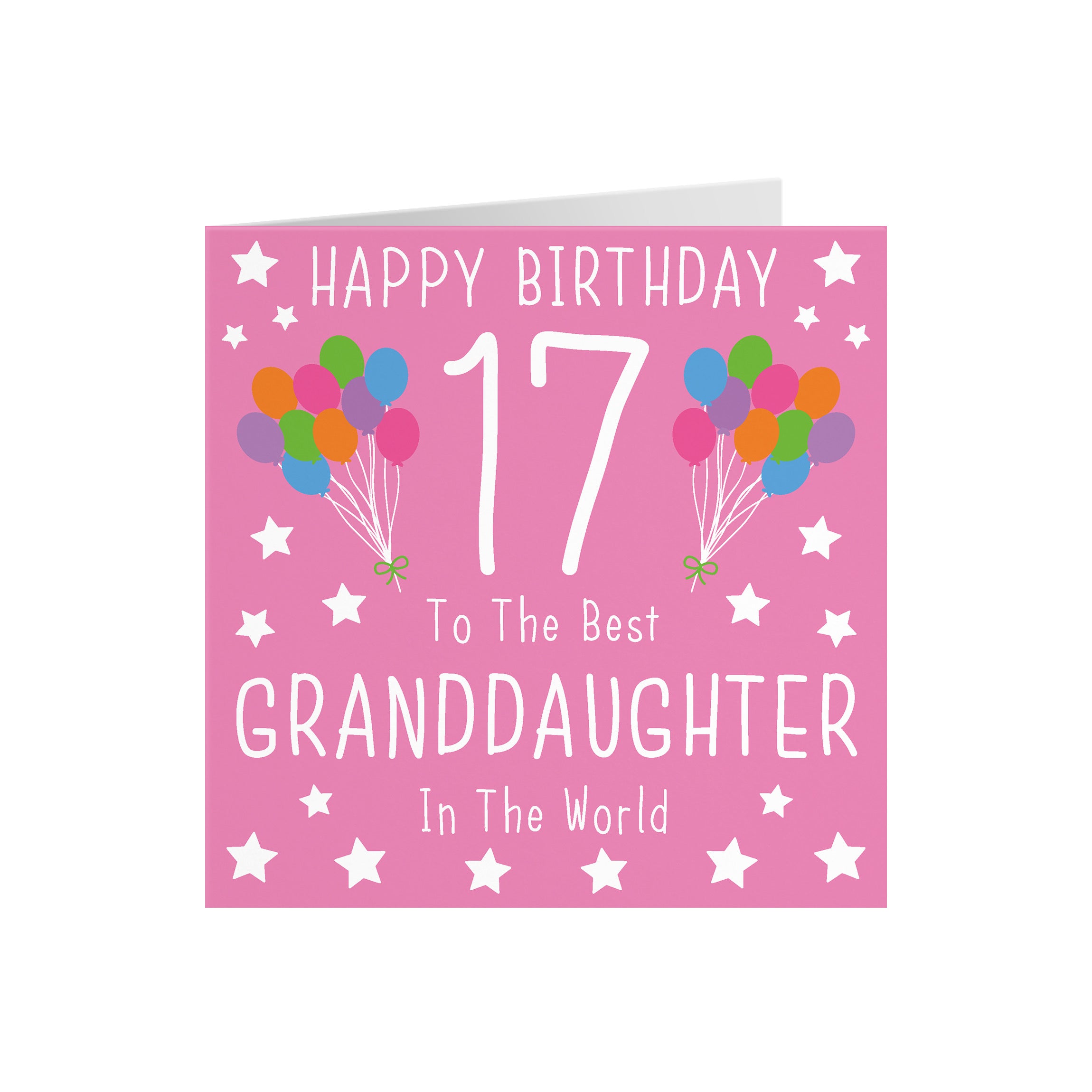 17th Granddaughter Birthday Card Iconic - Default Title (5056408114684)