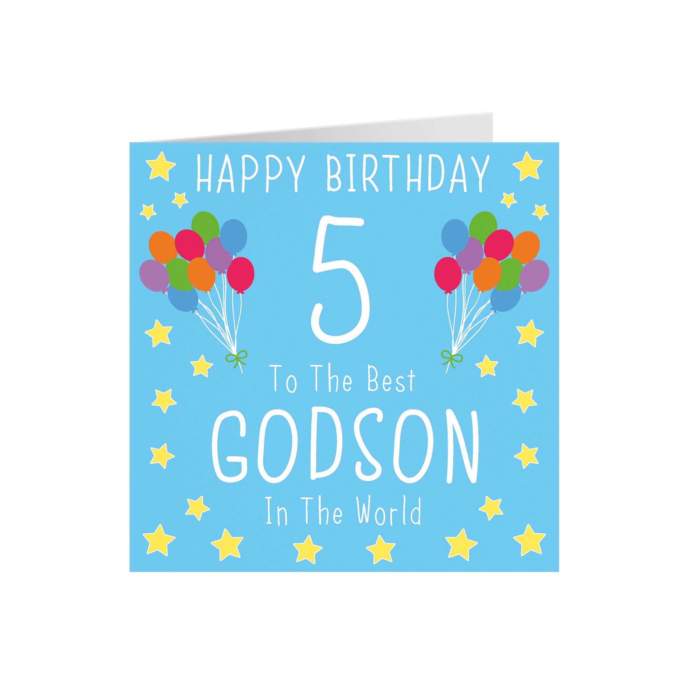 5th Godson Birthday Card Iconic - Default Title (5056408116596)