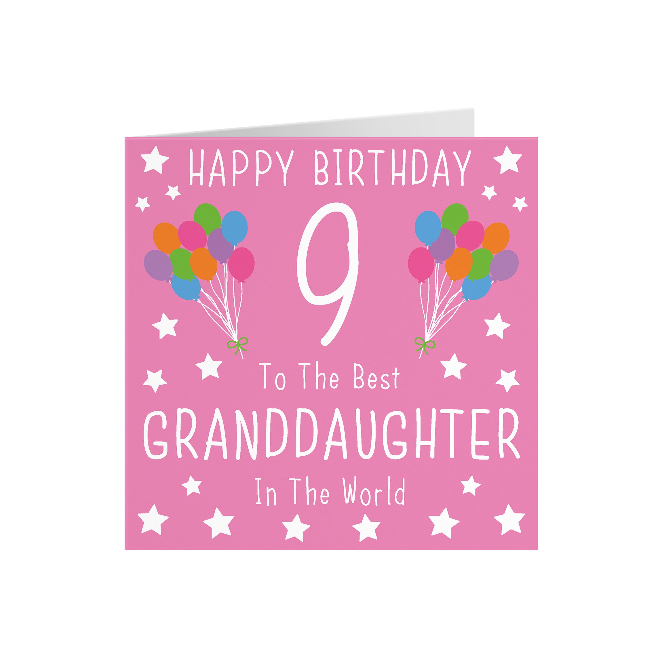 9th Granddaughter Birthday Card Iconic - Default Title (5056408116800)