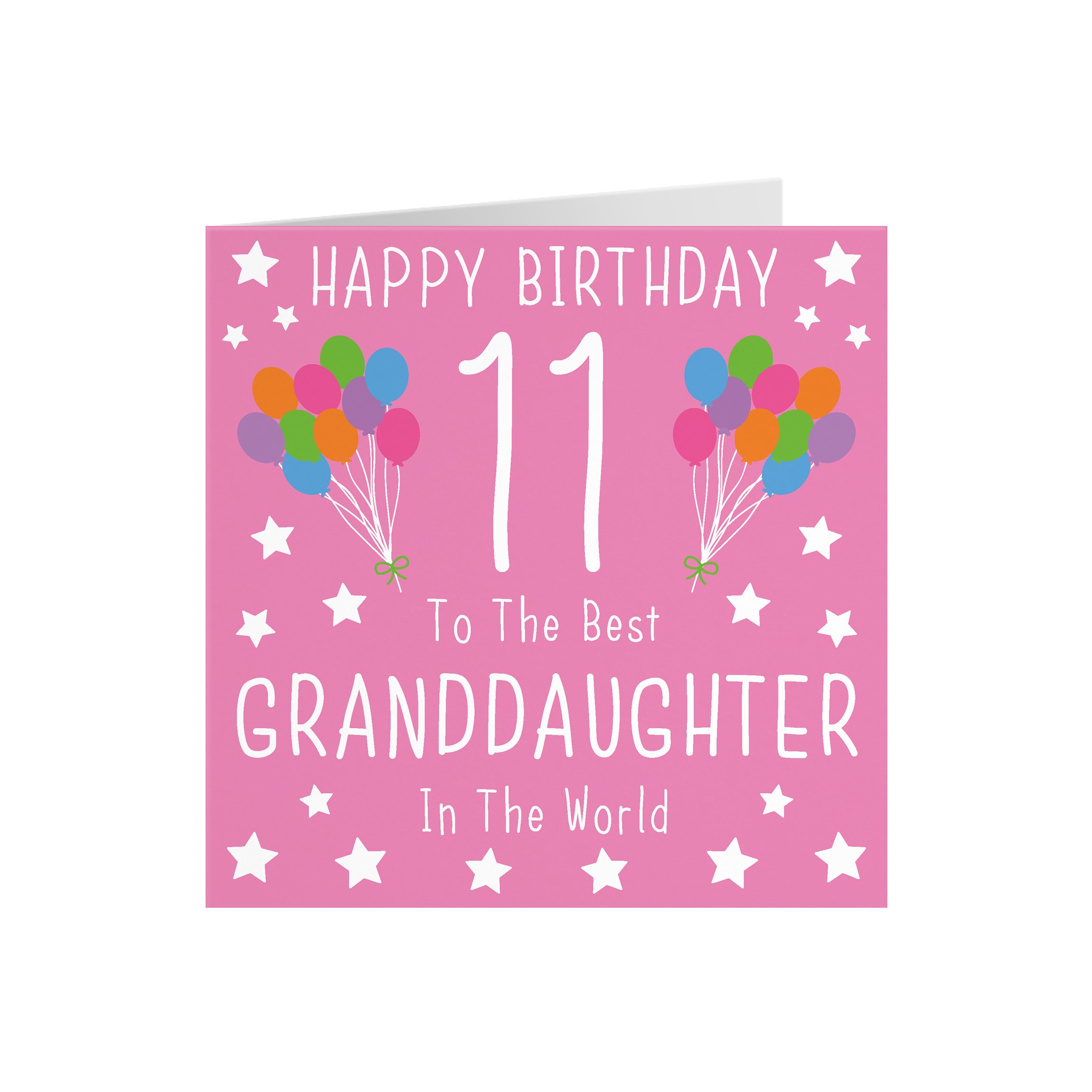 11th Granddaughter Birthday Card Iconic - Default Title (5056408116824)