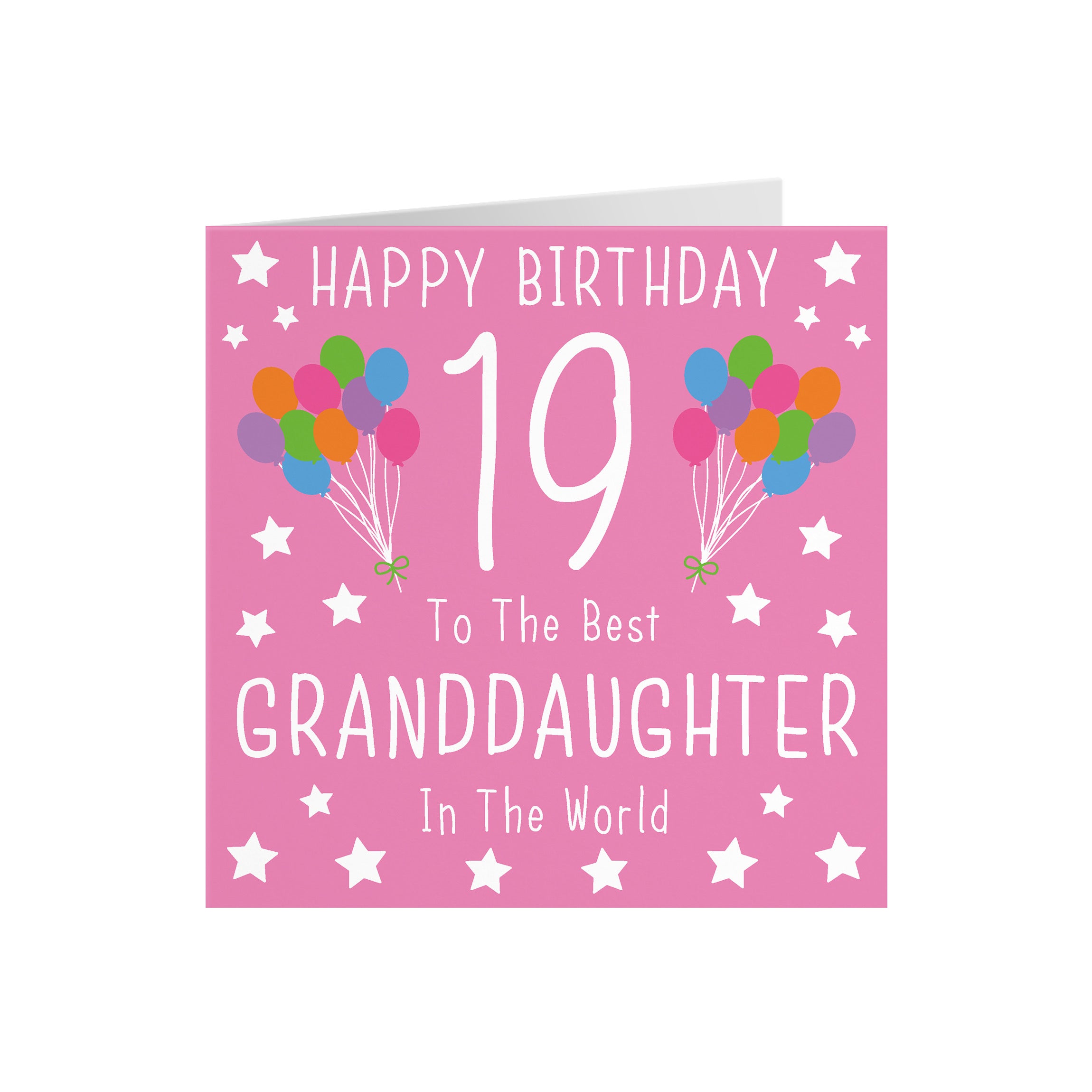 19th Granddaughter Birthday Card Iconic - Default Title (5056408116848)