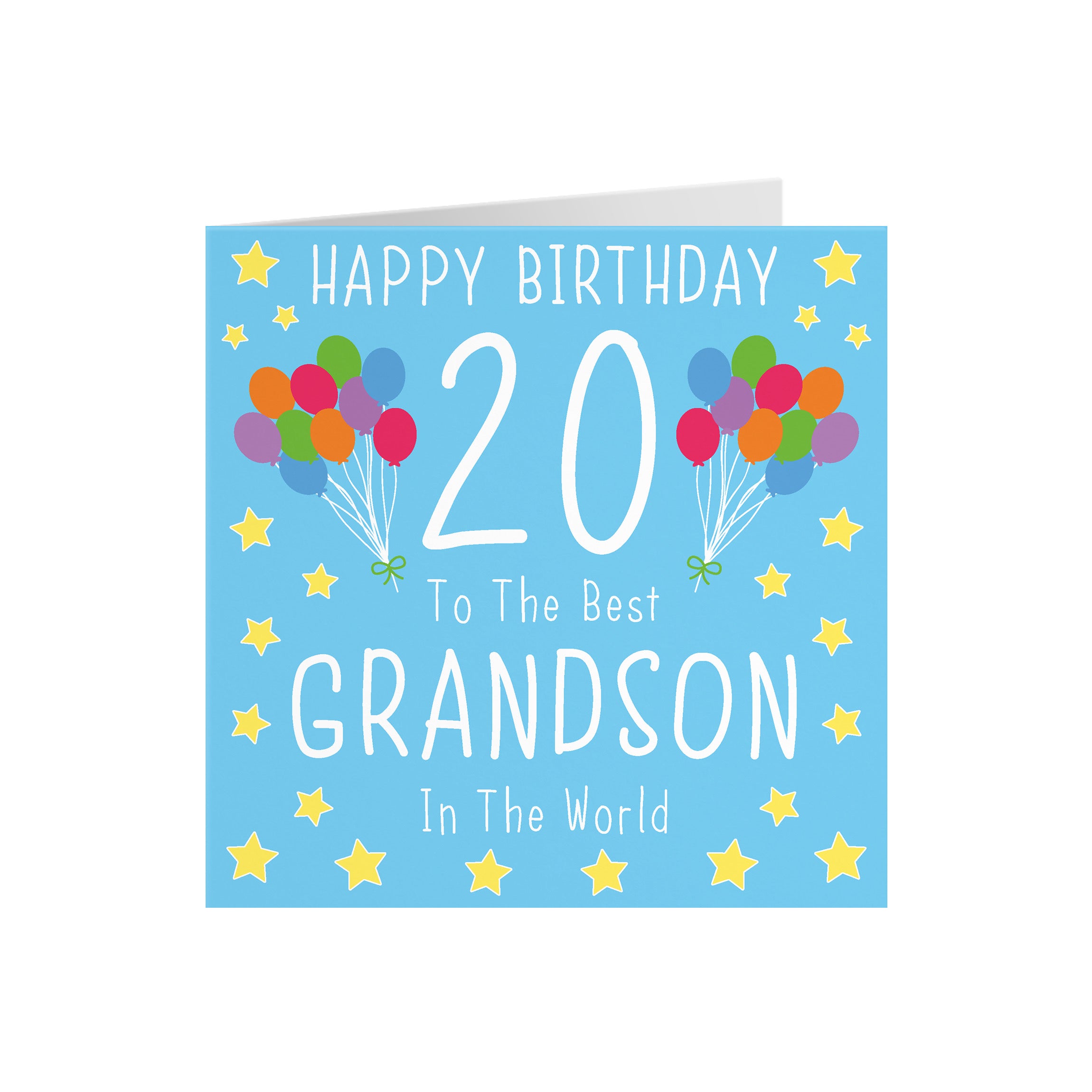 20th Grandson Birthday Card Iconic - Default Title (5056408116954)