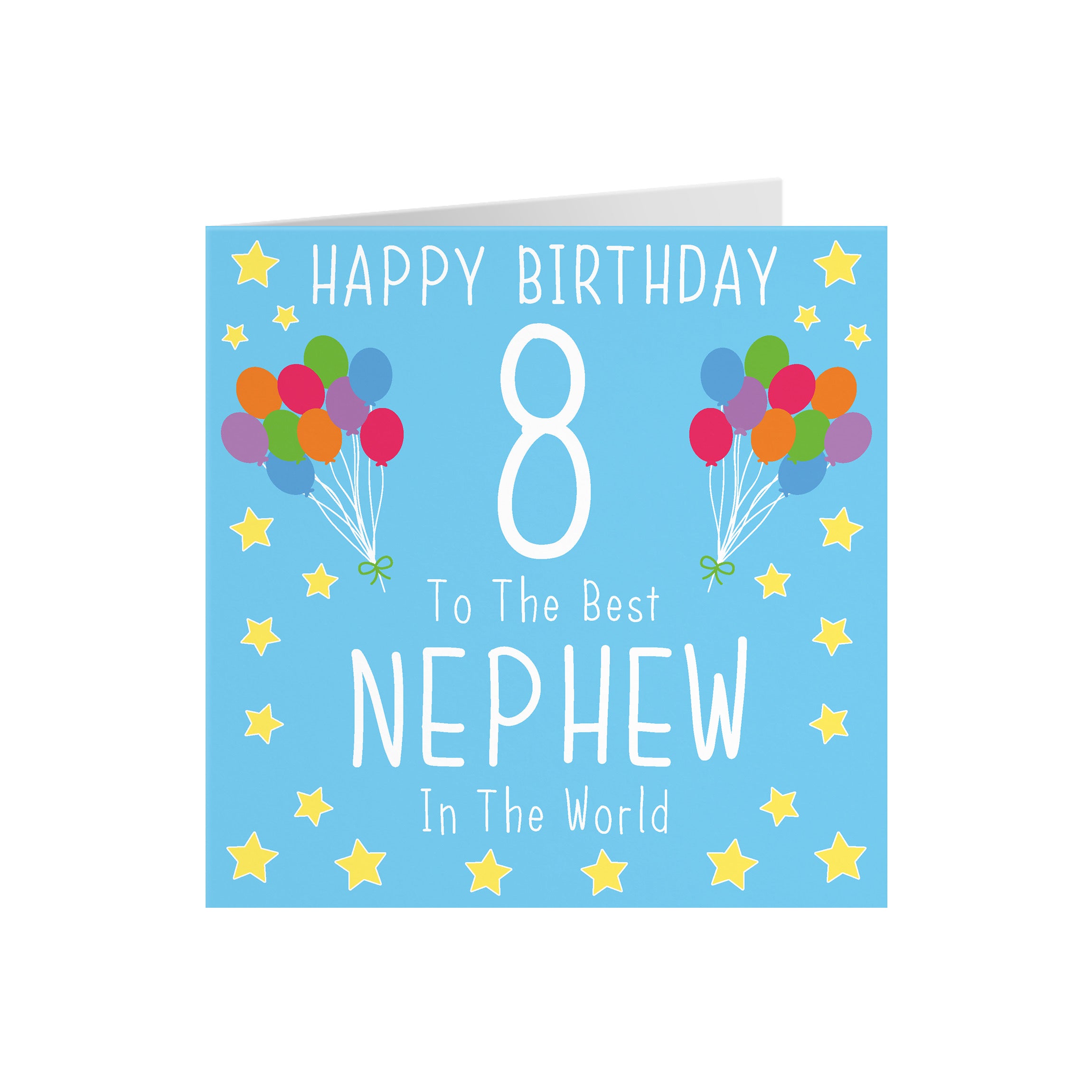 8th Nephew Birthday Card Iconic - Default Title (5056408117005)