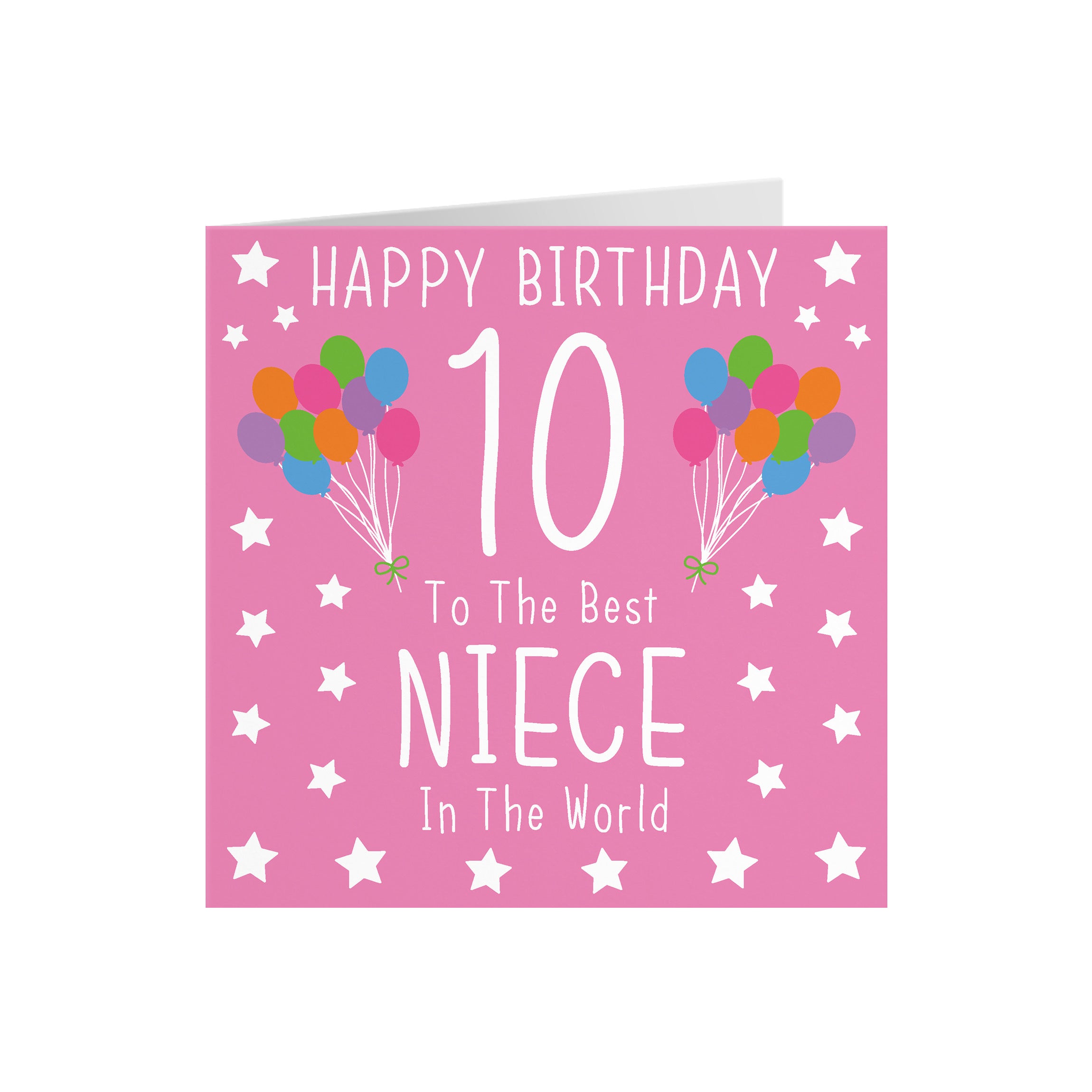 10th Niece Birthday Card Iconic - Default Title (5056408117135)