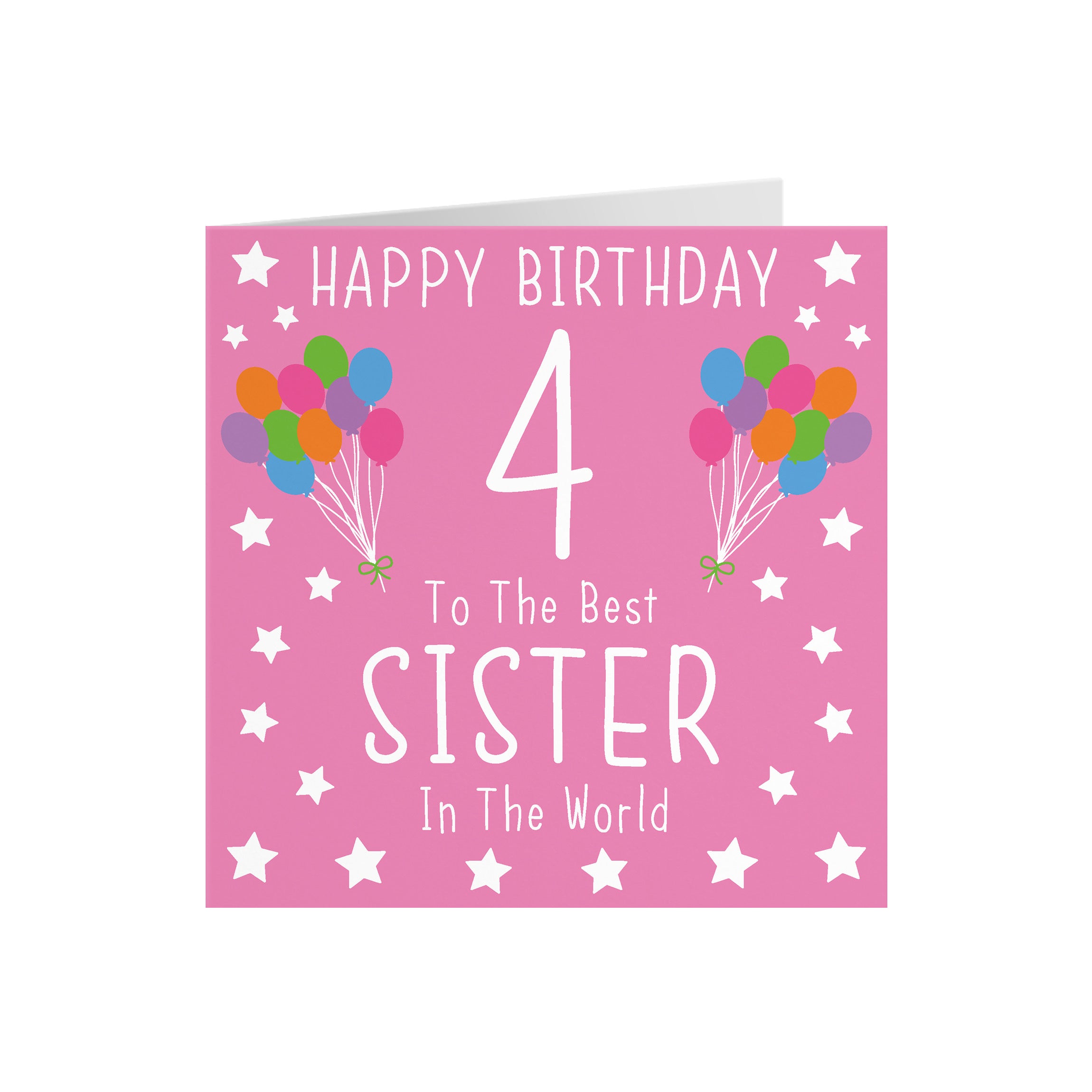 4th Sister Birthday Card Iconic - Default Title (5056408117180)