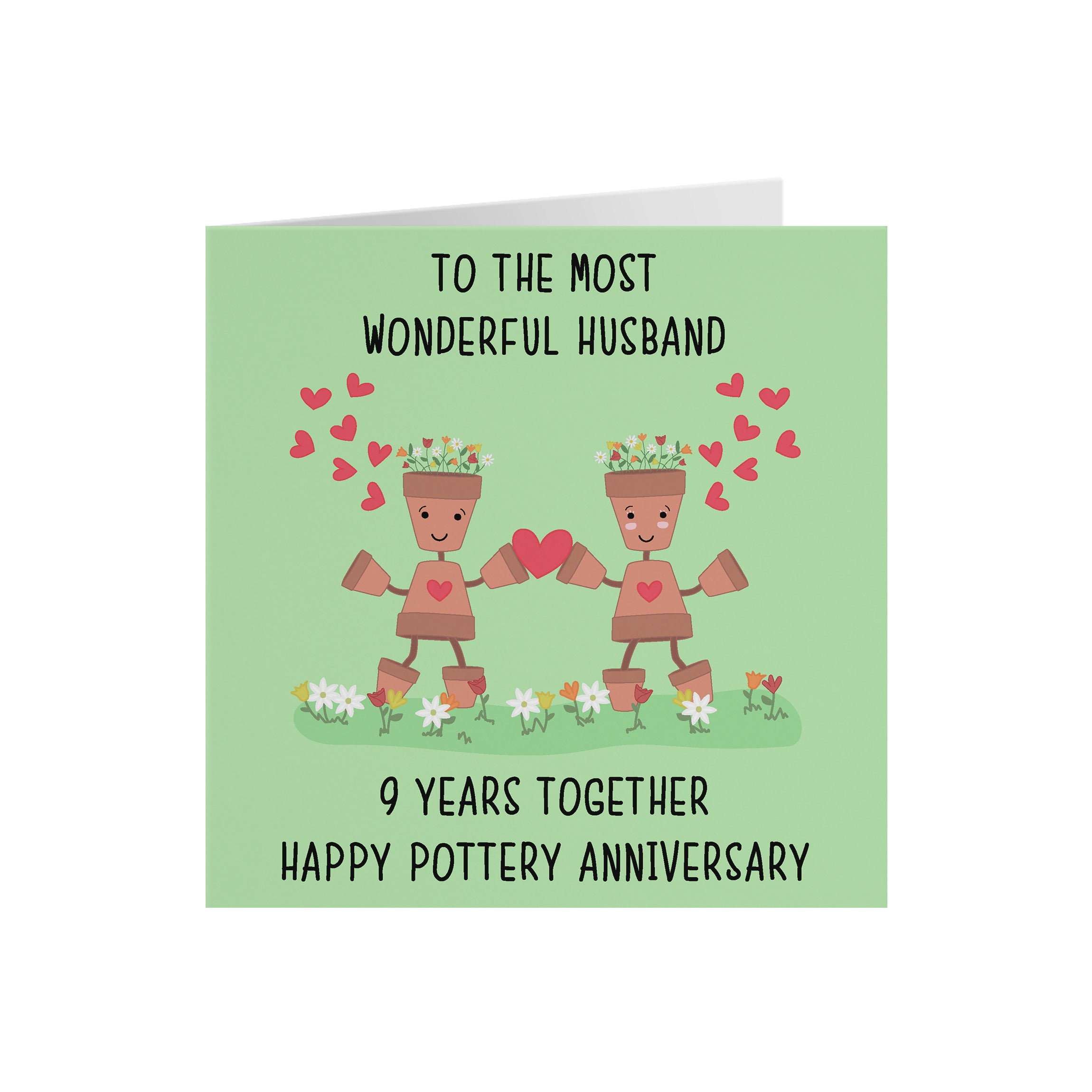 9th Husband Anniversary Card Iconic - Default Title (5056408119849)