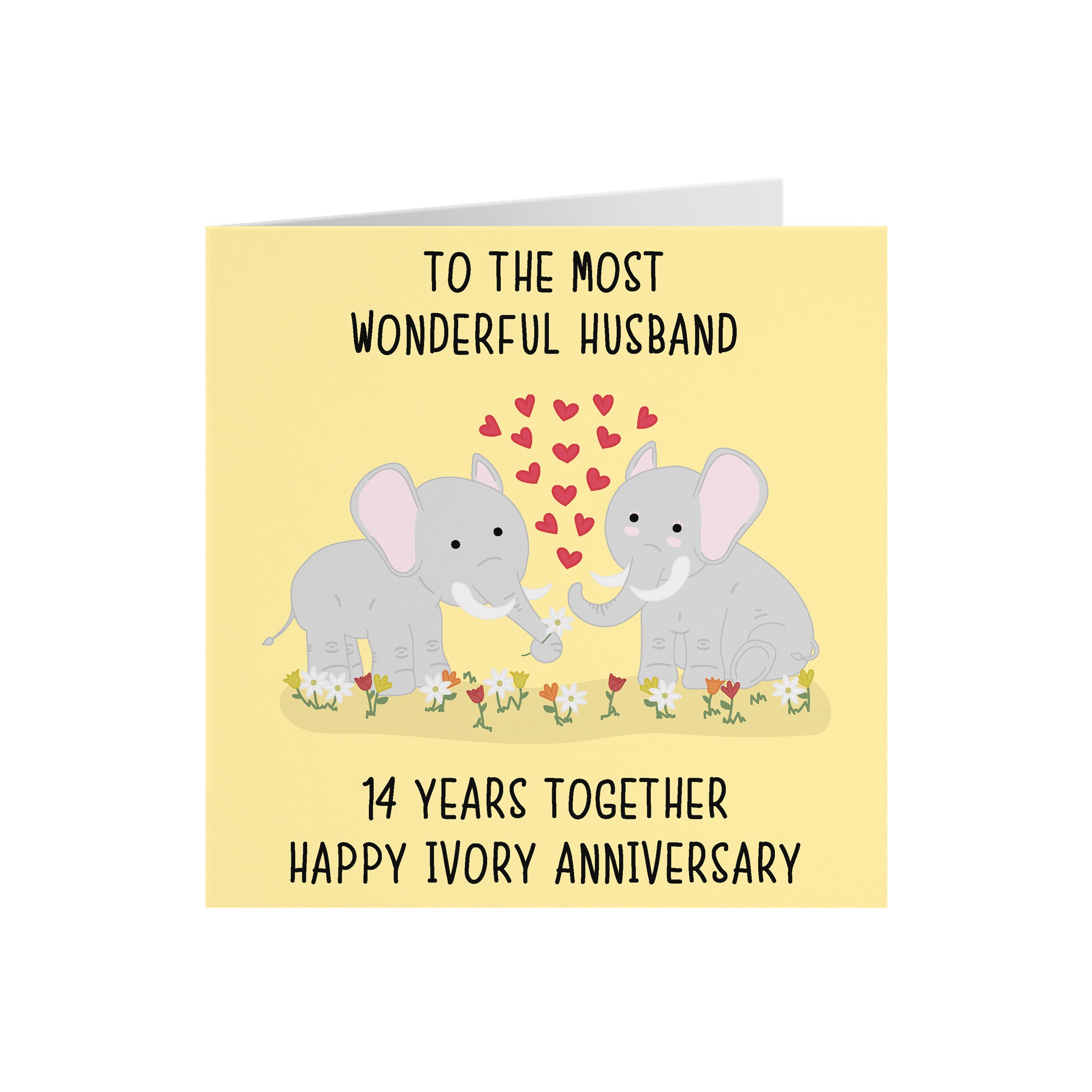 14th Husband Anniversary Card Iconic - Default Title (5056408120142)