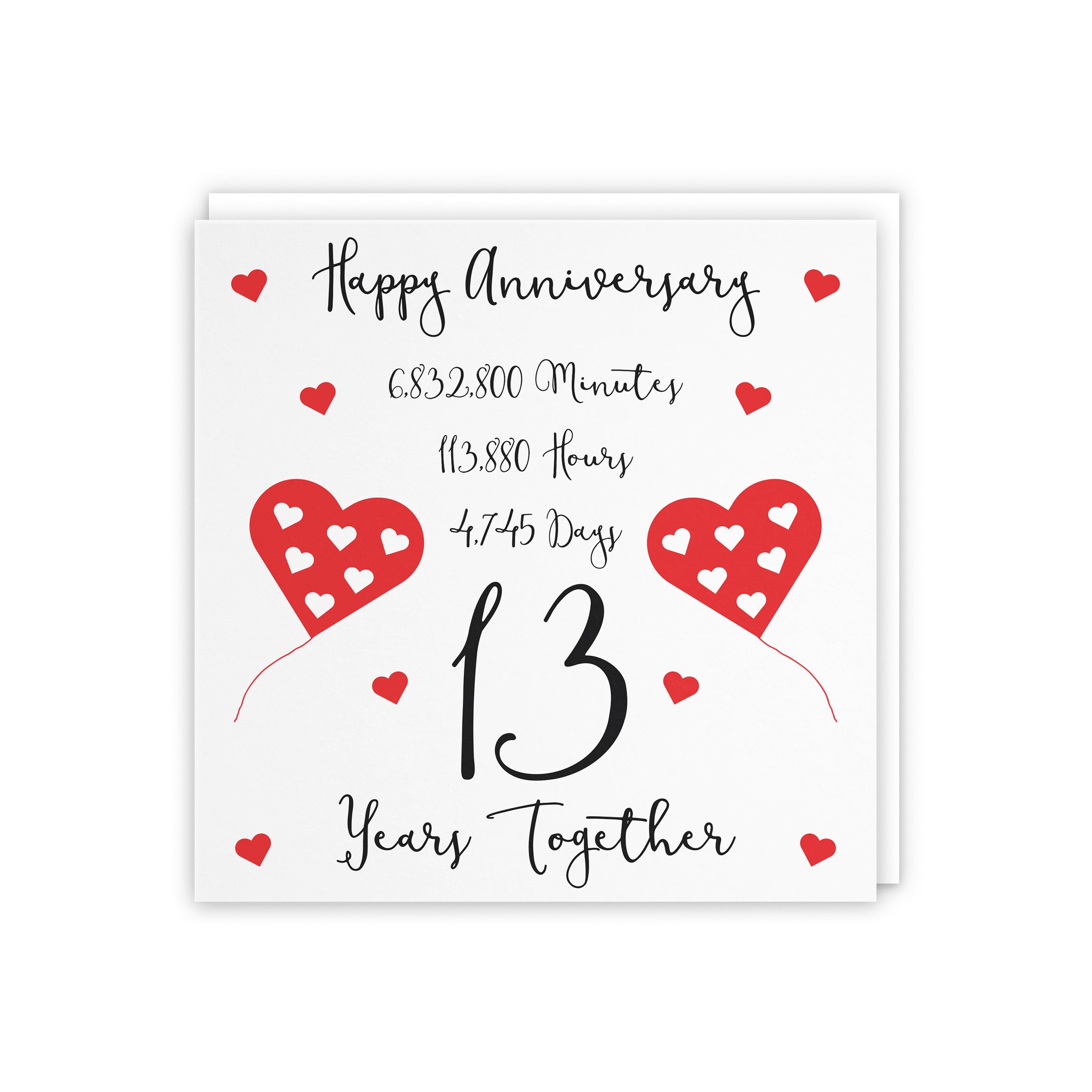 13th Anniversary Card Timeless - Default Title (5056408121064)