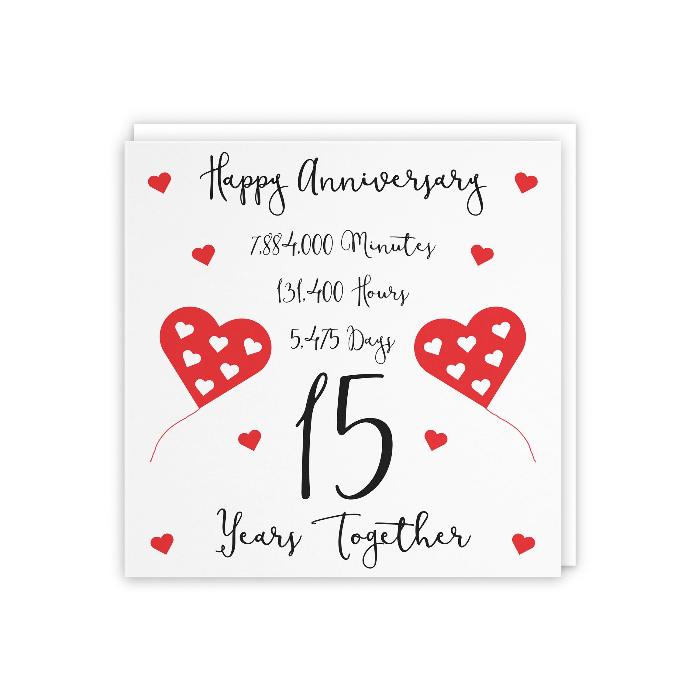 15th Anniversary Card Timeless - Default Title (5056408121088)