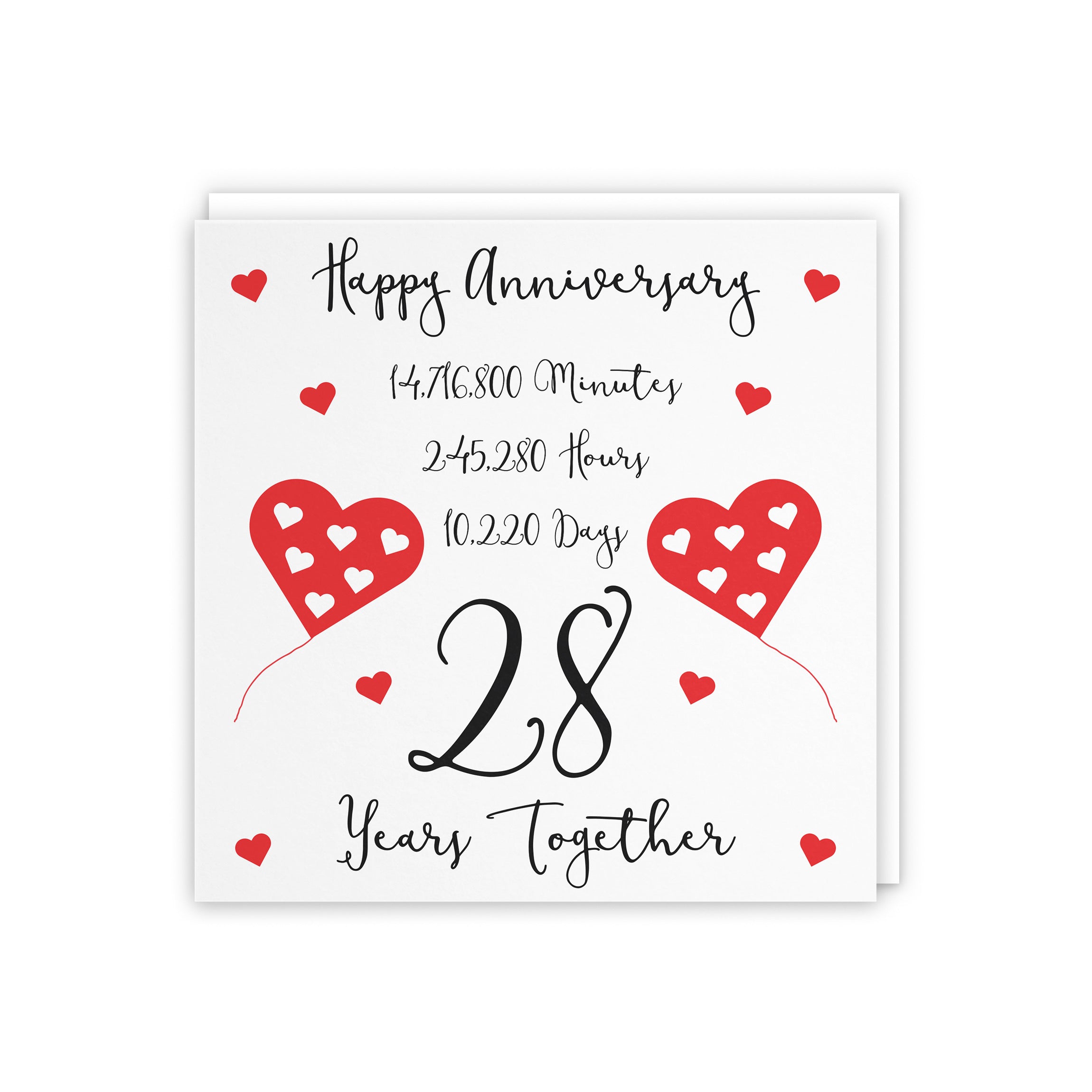 28th Anniversary Card Timeless - Default Title (5056408121217)