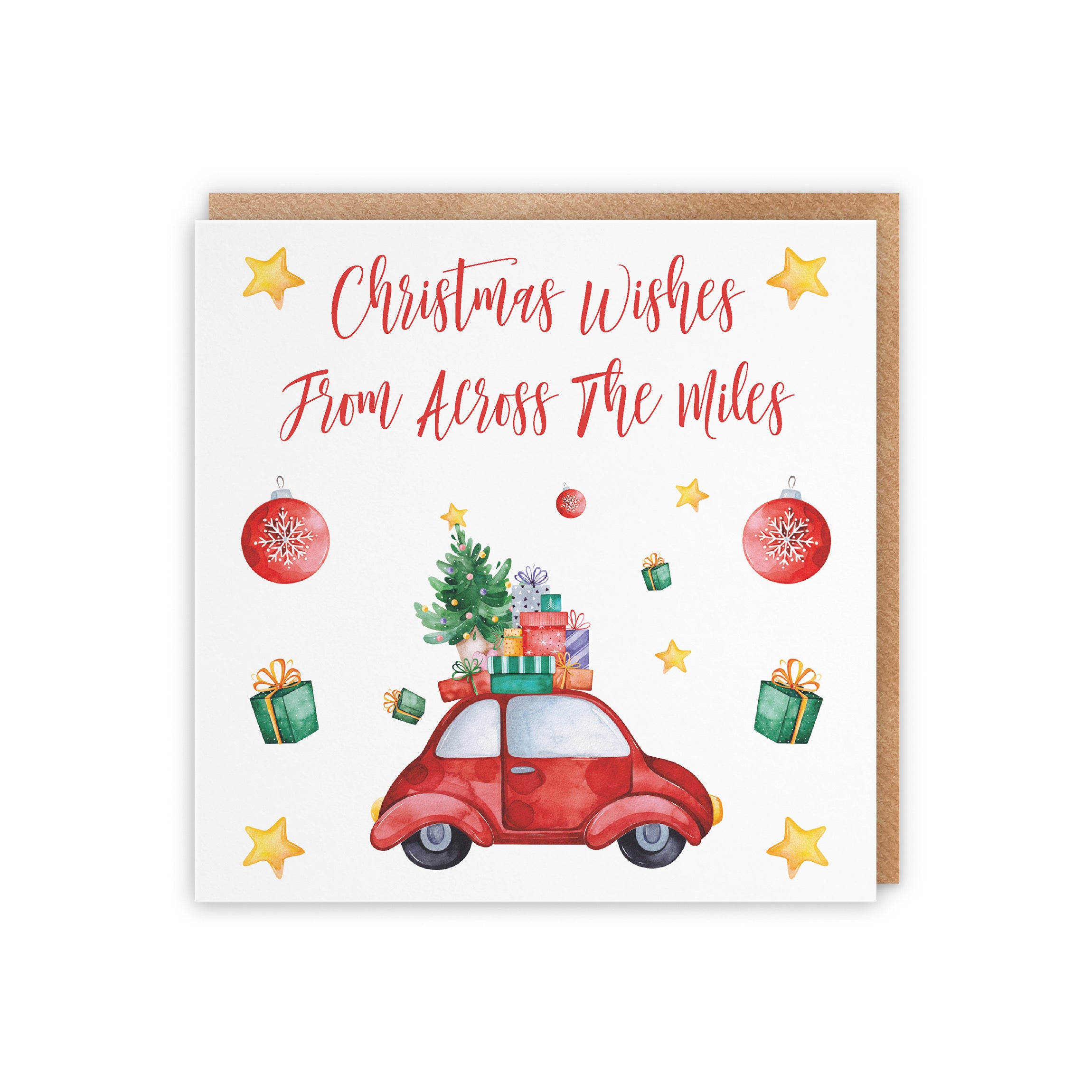 Across The Miles Christmas Holiday Card - Default Title (5056408130523)