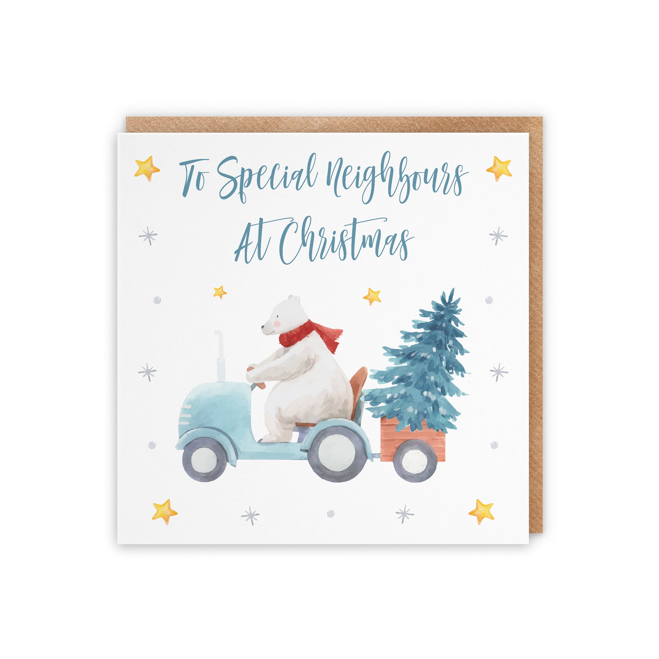 Neighbours Polar Bear Christmas Card - Default Title (5056408131988)