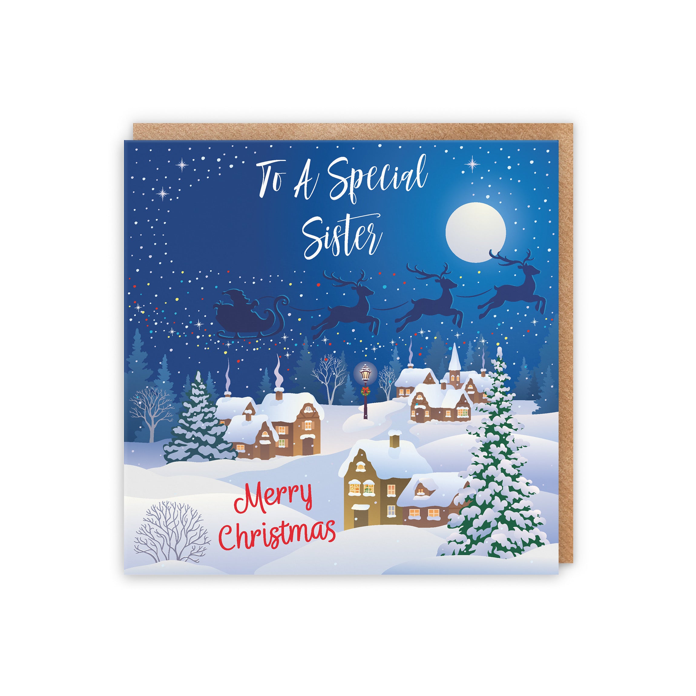 Sister Winter Wonderland Christmas Card - Default Title (5056408133357)