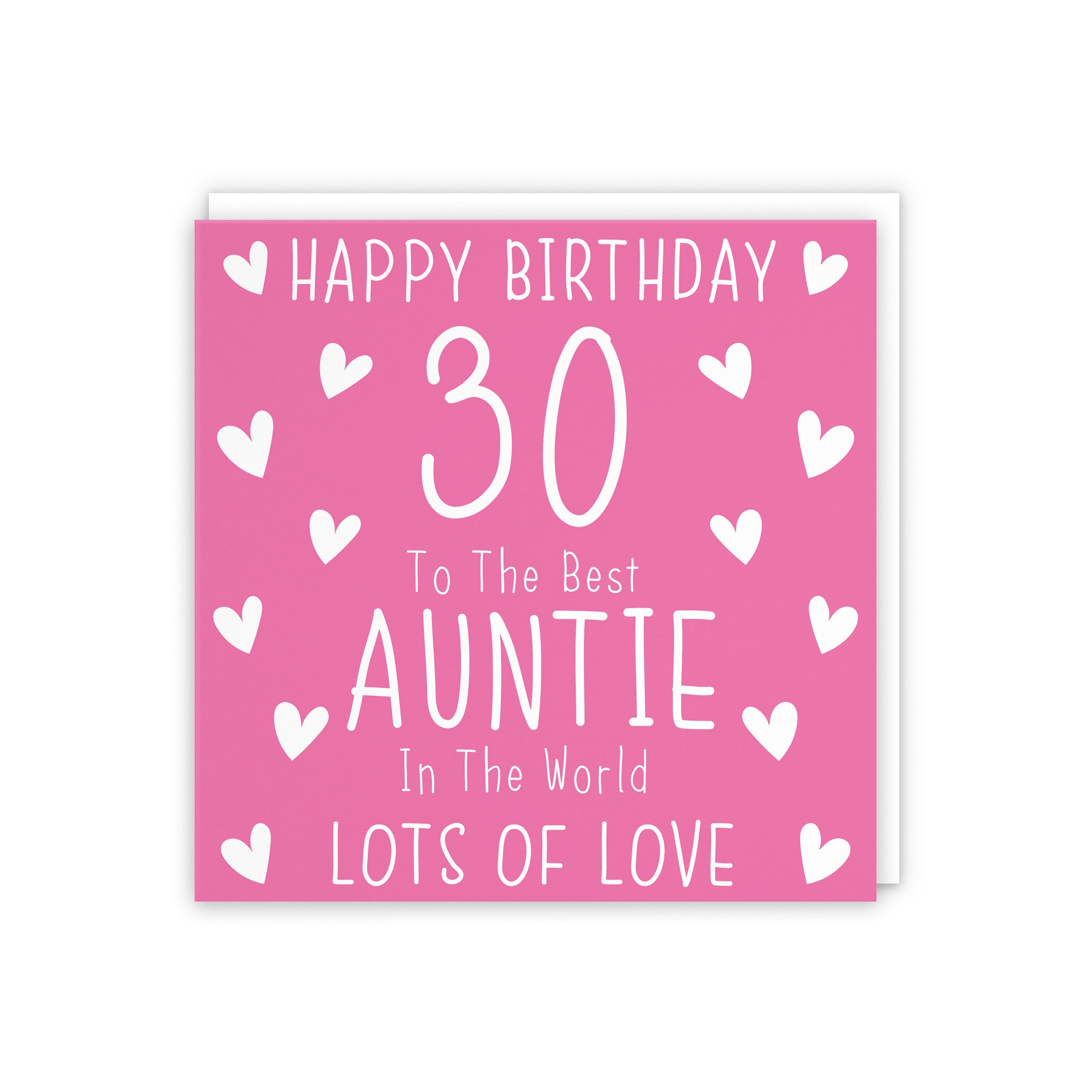 30th Auntie Birthday Card Iconic - Default Title (5056408135542)