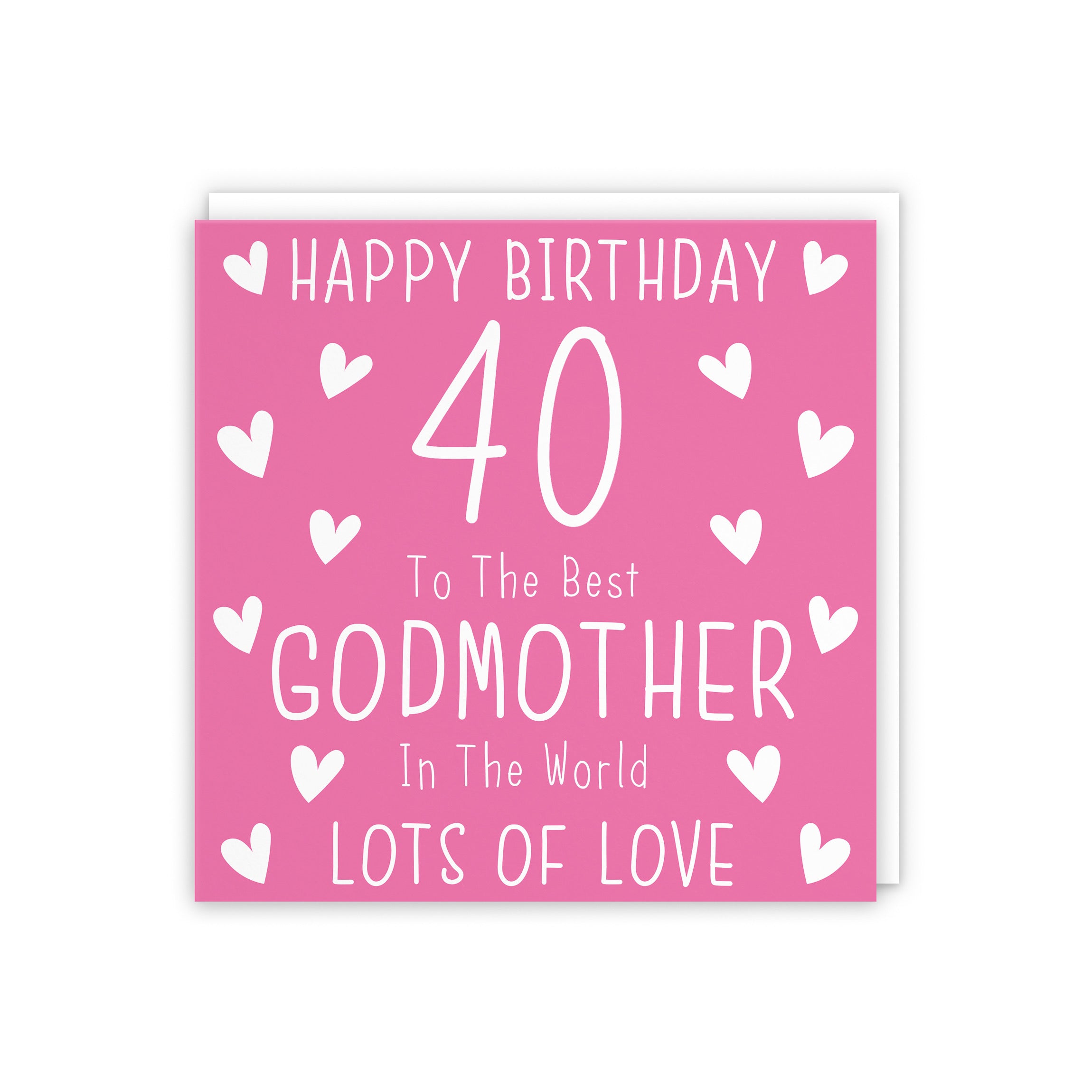 40th Godmother Birthday Card Iconic - Default Title (5056408135689)