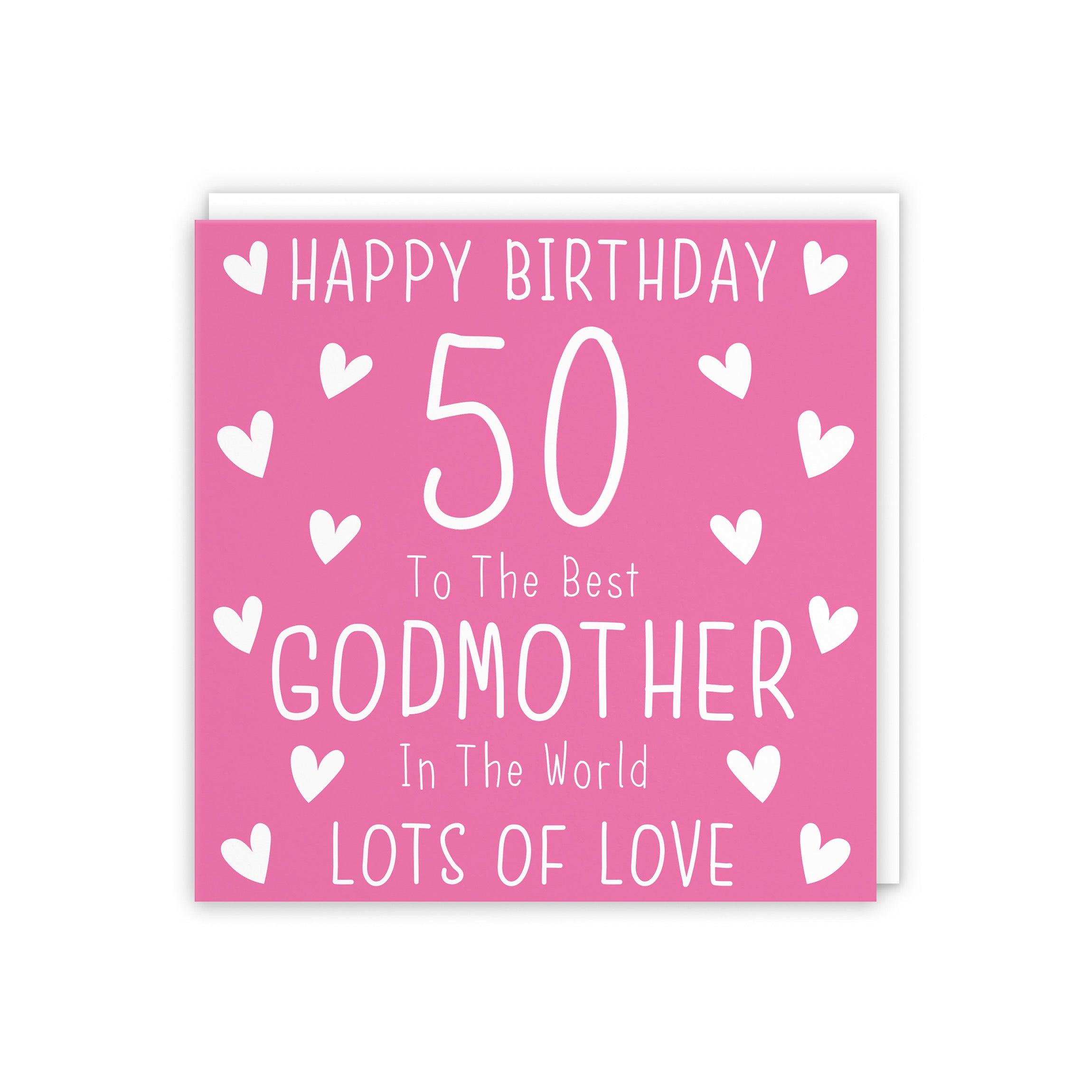 50th Godmother Birthday Card Iconic - Default Title (5056408135696)