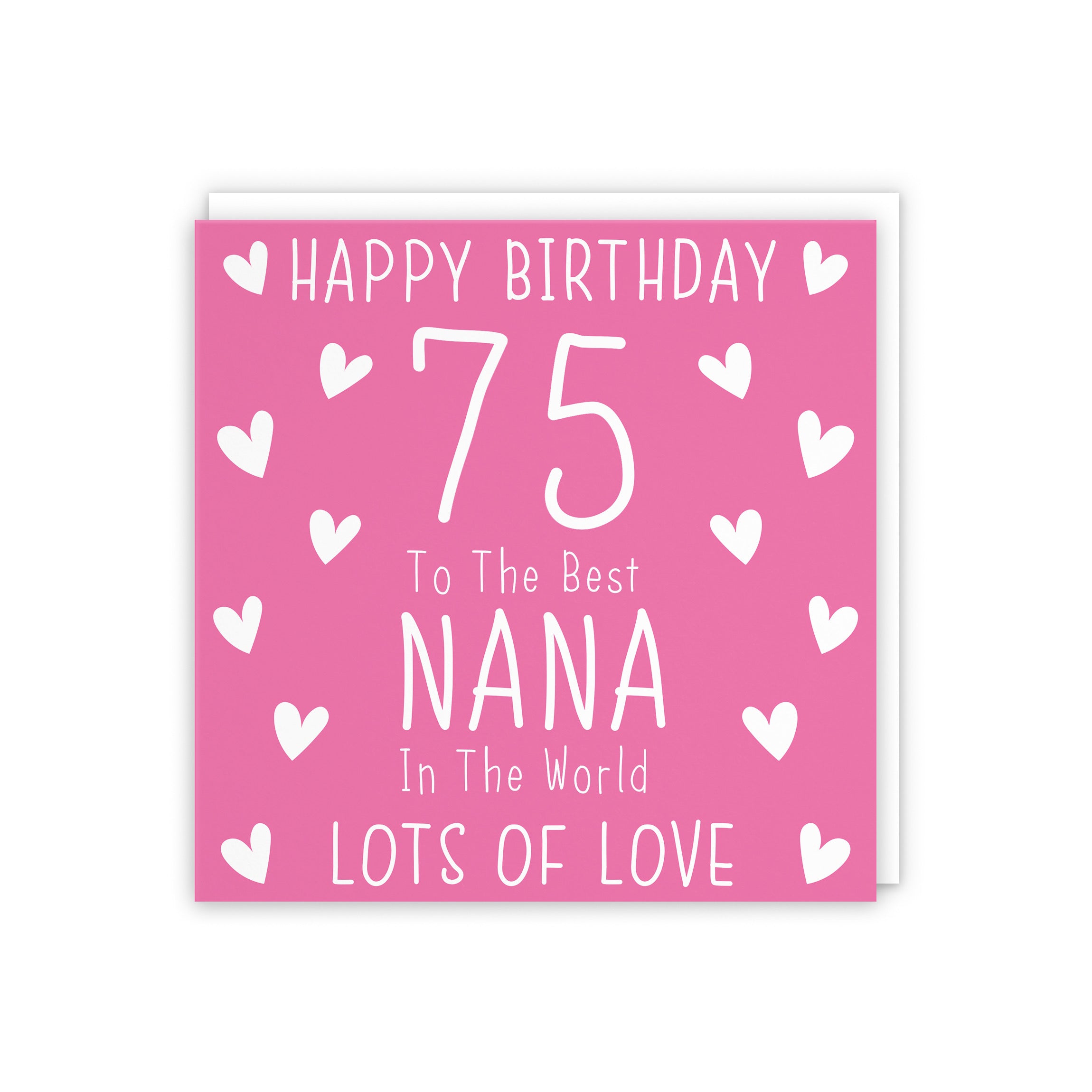 75th Nana Birthday Card Iconic - Default Title (5056408135856)