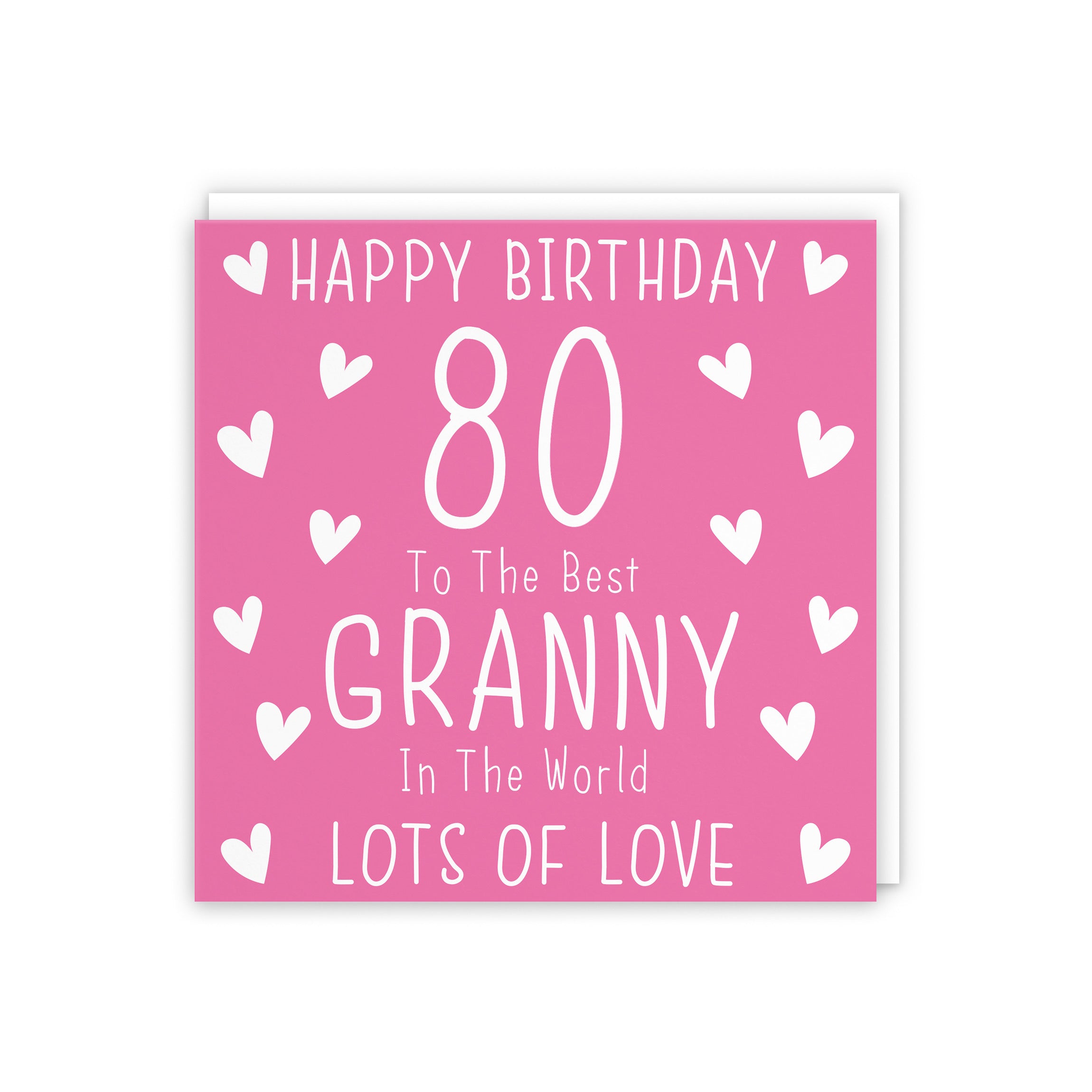 80th Granny Birthday Card Iconic - Default Title (5056408135917)