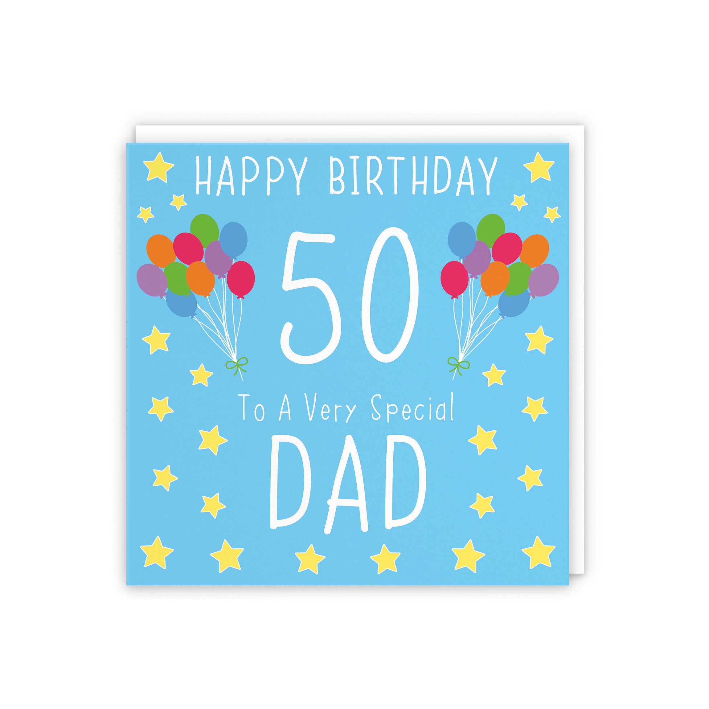 50th Dad Birthday Card Iconic - Default Title (5056408135979)