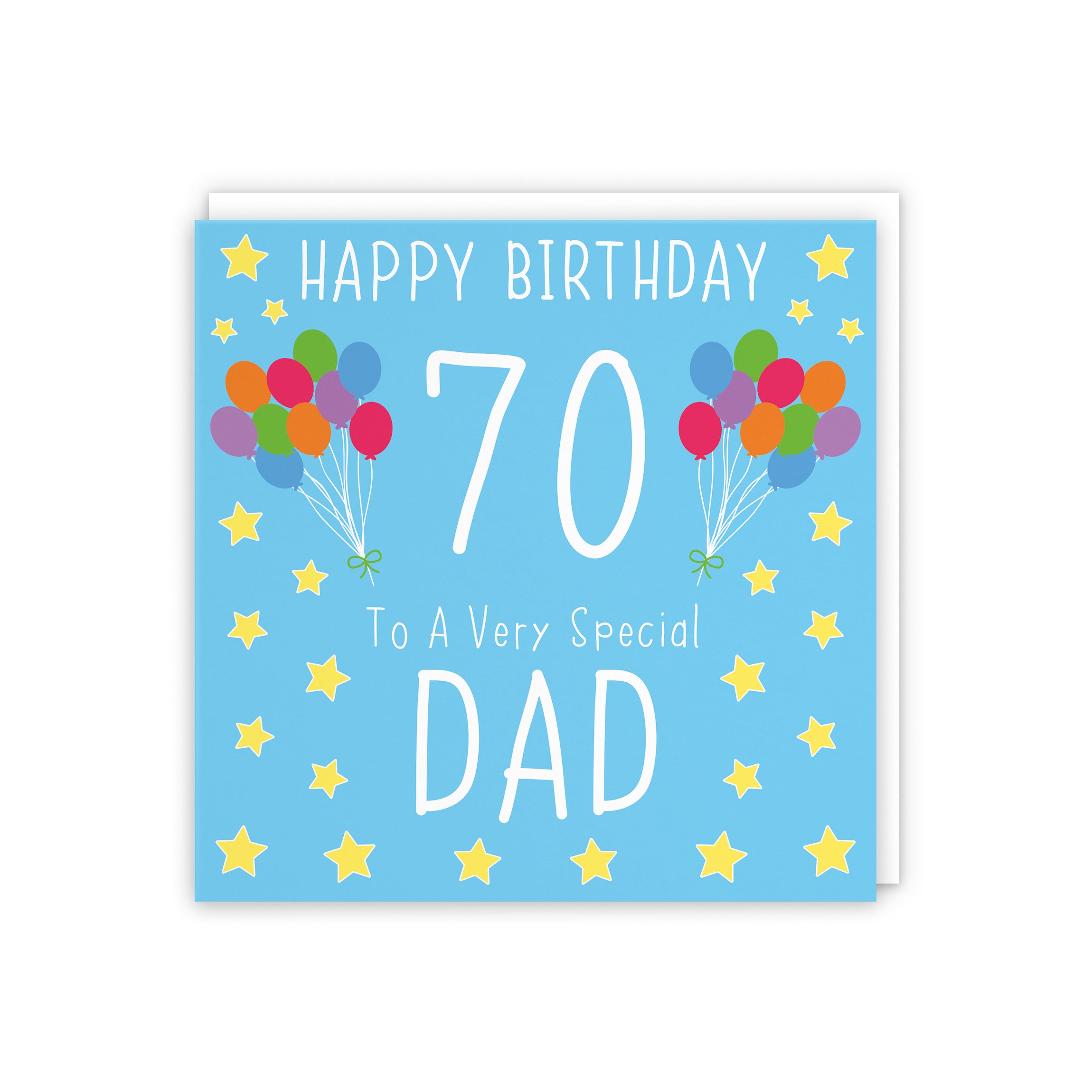 70th Dad Birthday Card Iconic - Default Title (5056408136006)