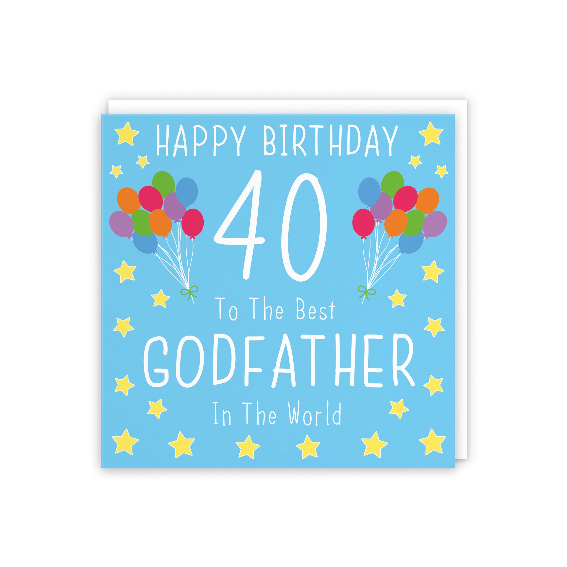 40th Godfather Birthday Card Iconic - Default Title (5056408136075)