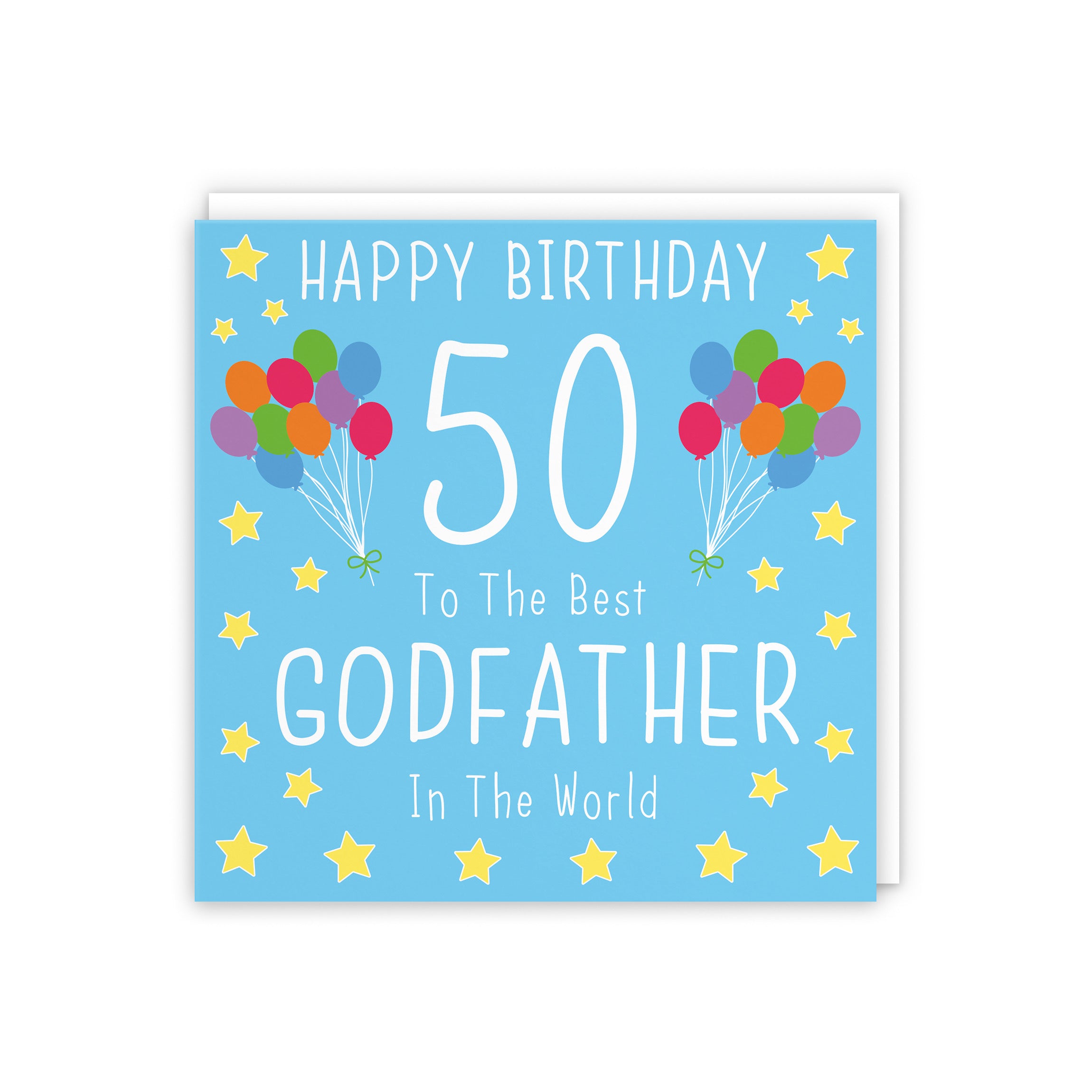 50th Godfather Birthday Card Iconic - Default Title (5056408136082)