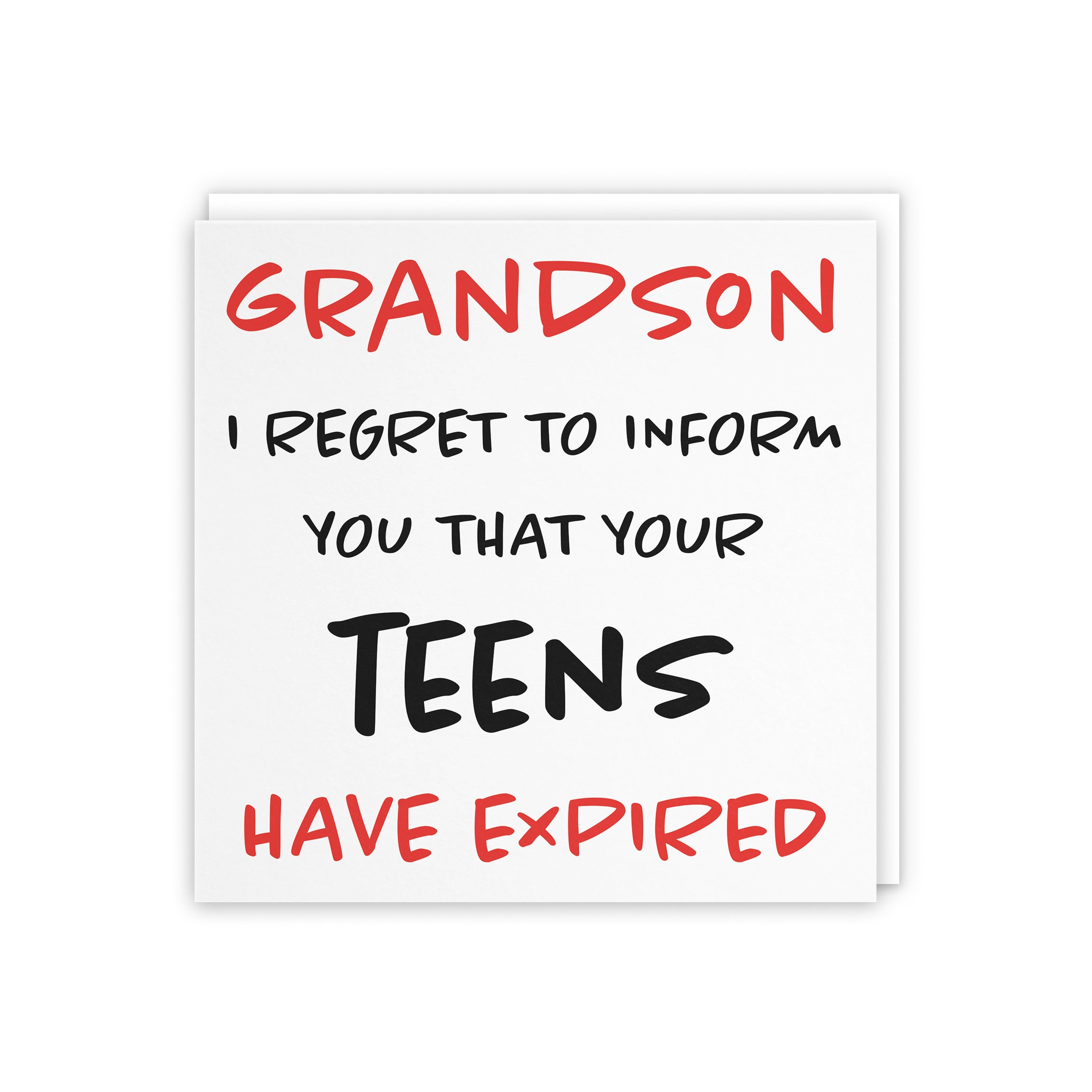 20th Grandson Birthday Card Retro - Default Title (5056408137249)