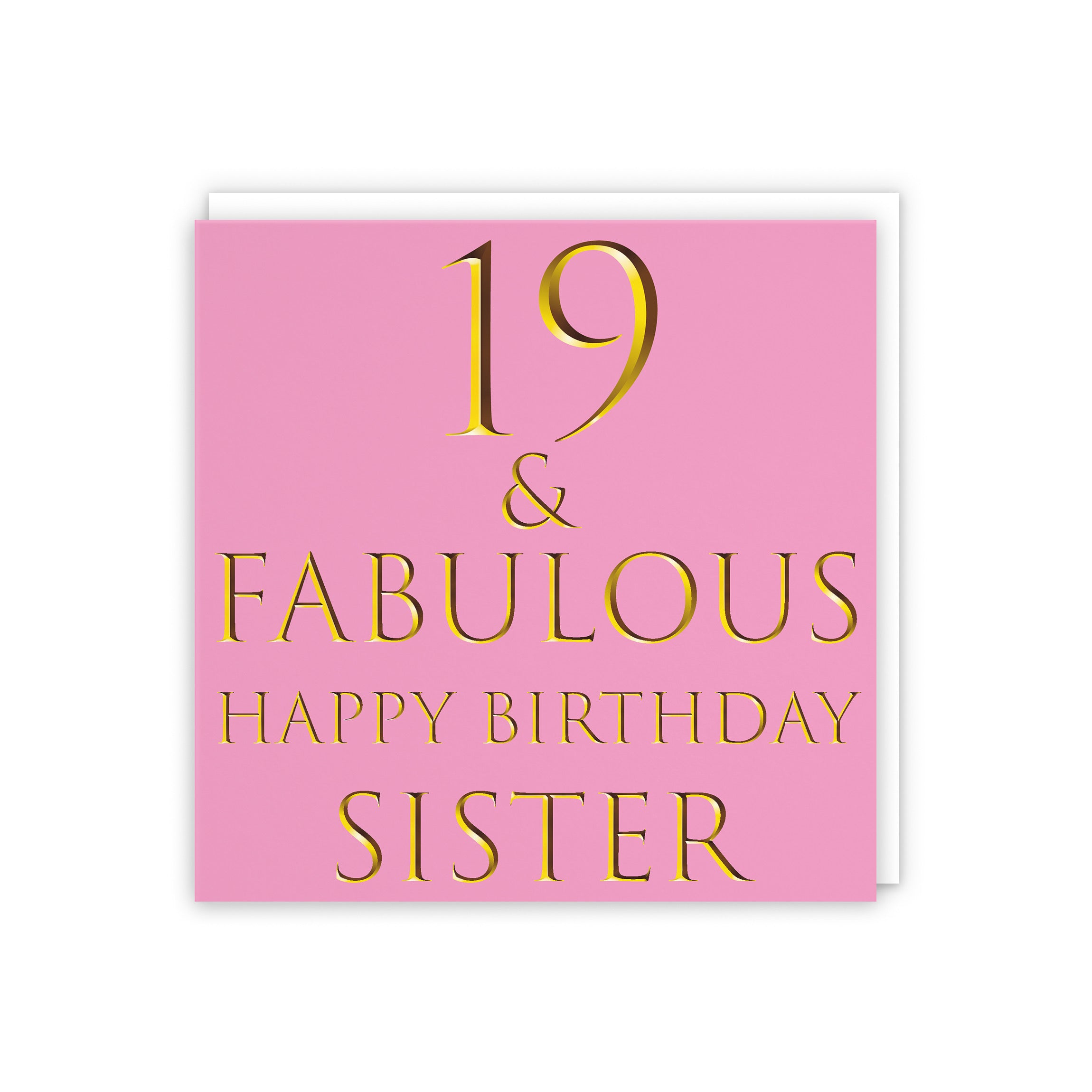 19th Sister Birthday Card Fabulous - Default Title (5056408137775)