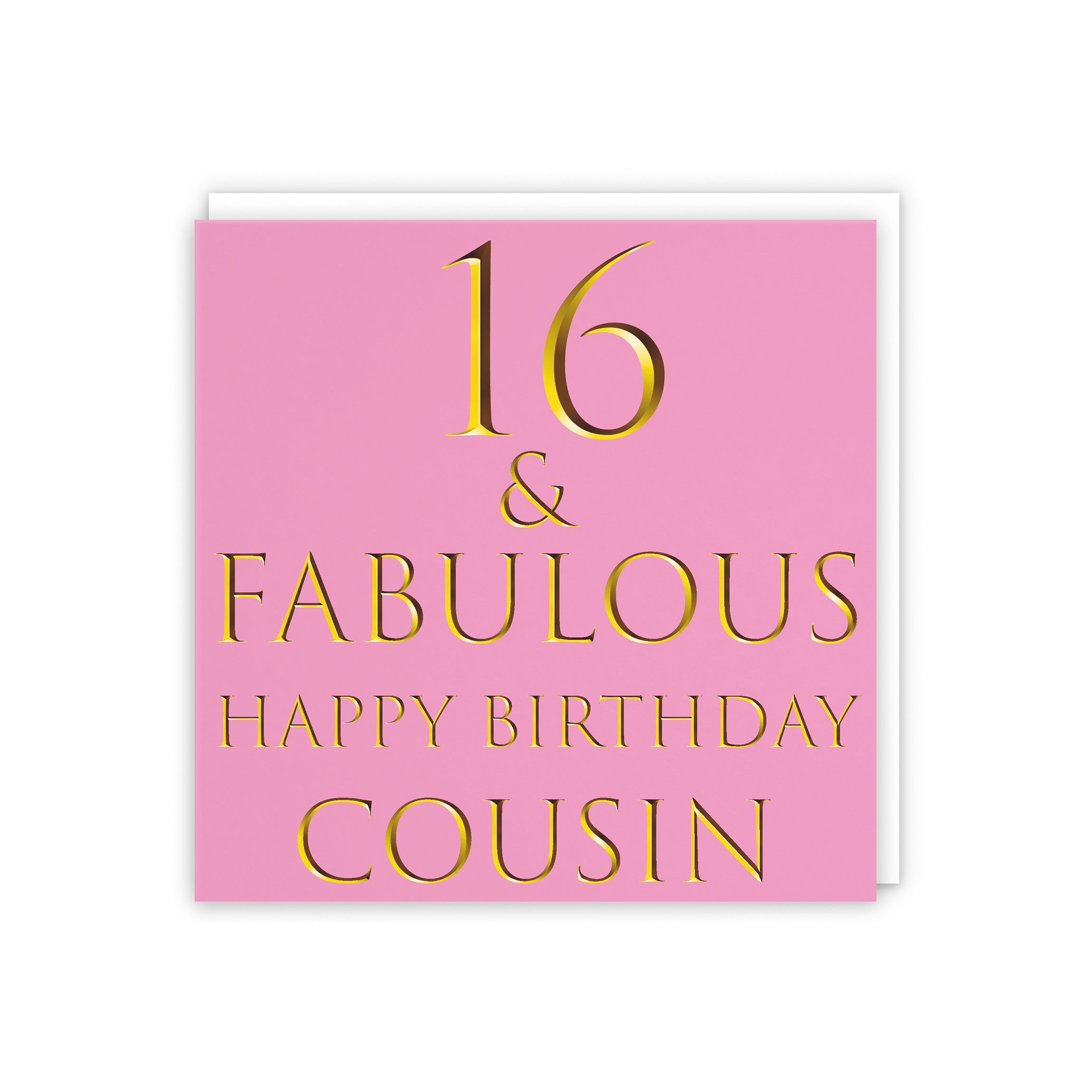 16th Cousin Birthday Card Fabulous - Default Title (5056408137867)