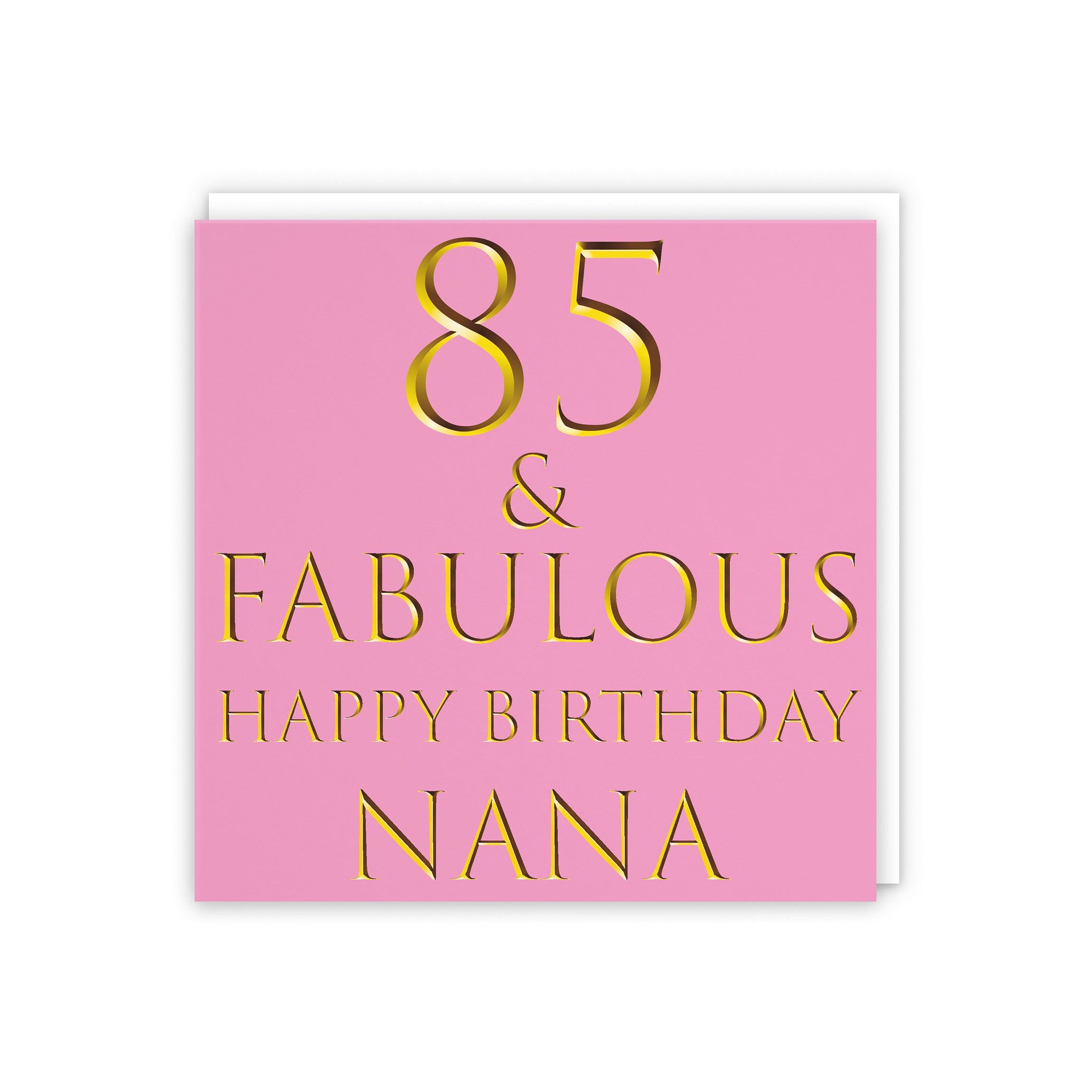 85th Nana Birthday Card Fabulous - Default Title (5056408138048)