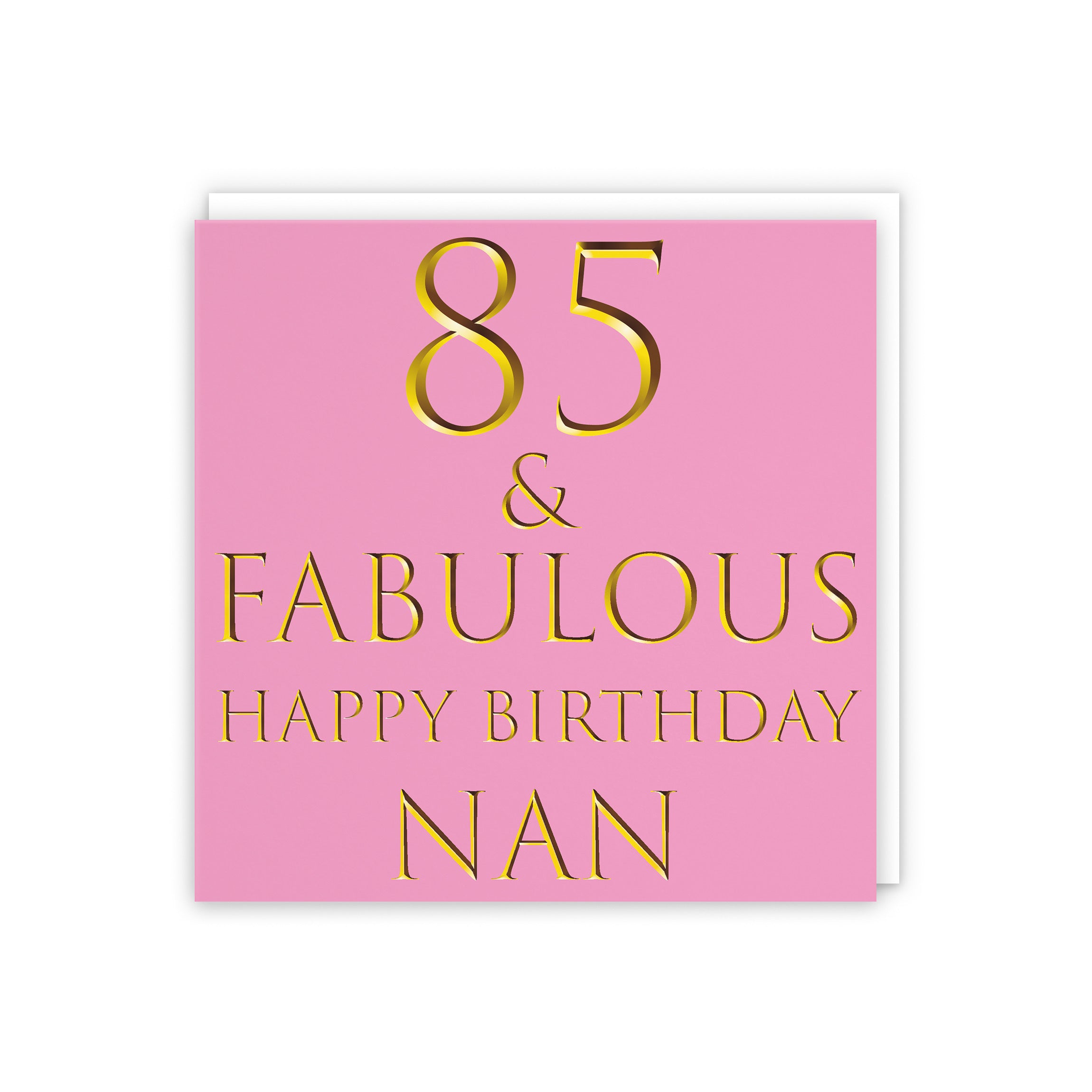 85th Nan Birthday Card Fabulous - Default Title (5056408138123)