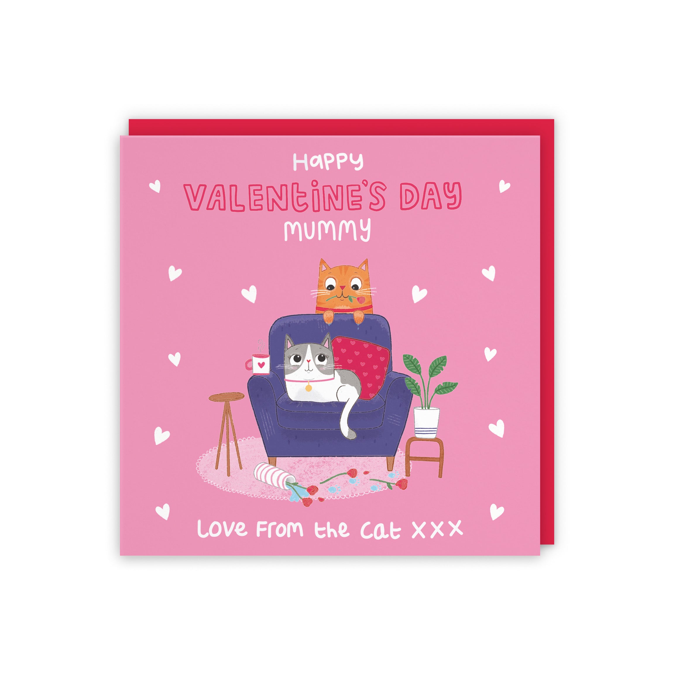 Mummy Valentine's Day Card From The Cat Iconic - Default Title (5056408140027)